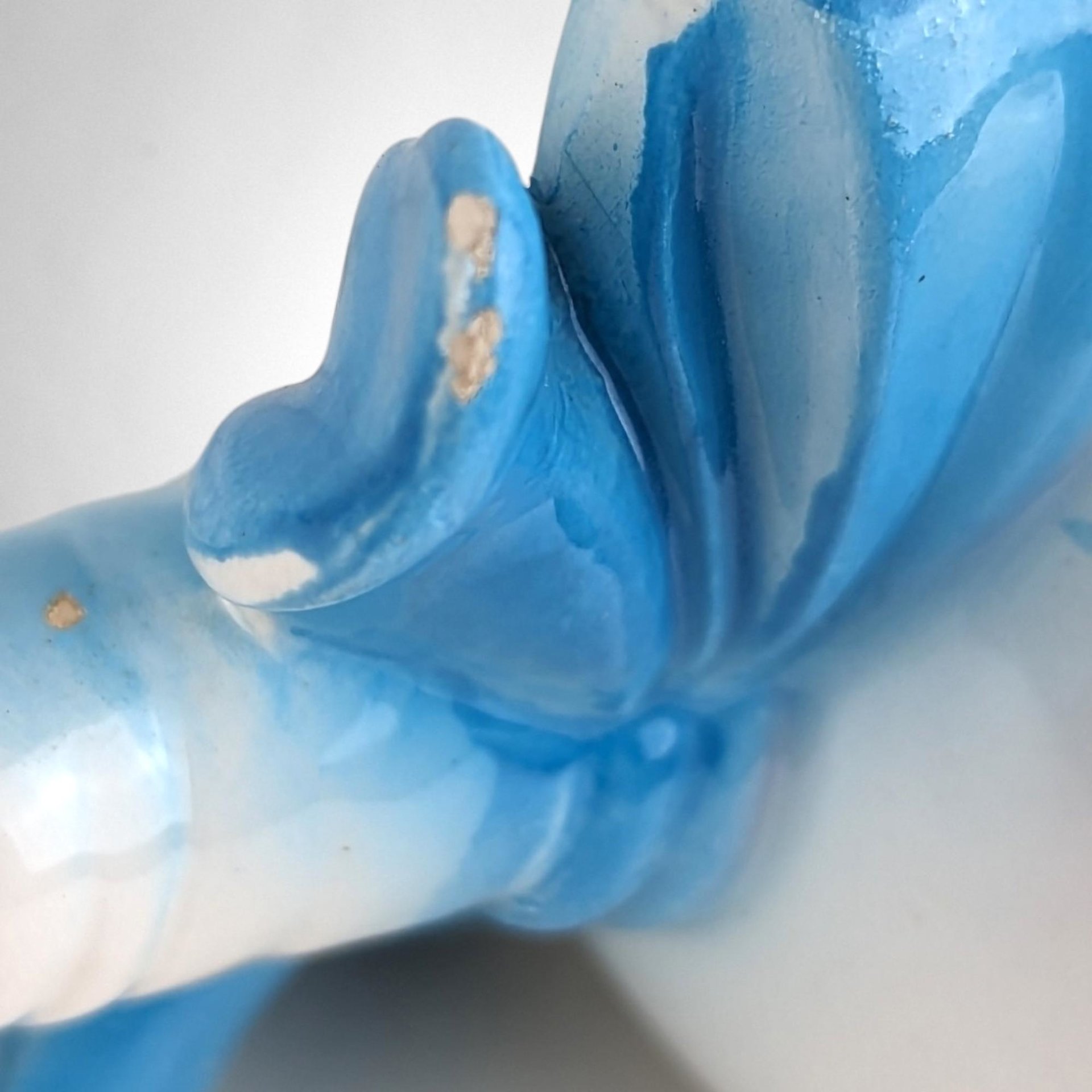 Vintage Rubins Baby Rattle Planter