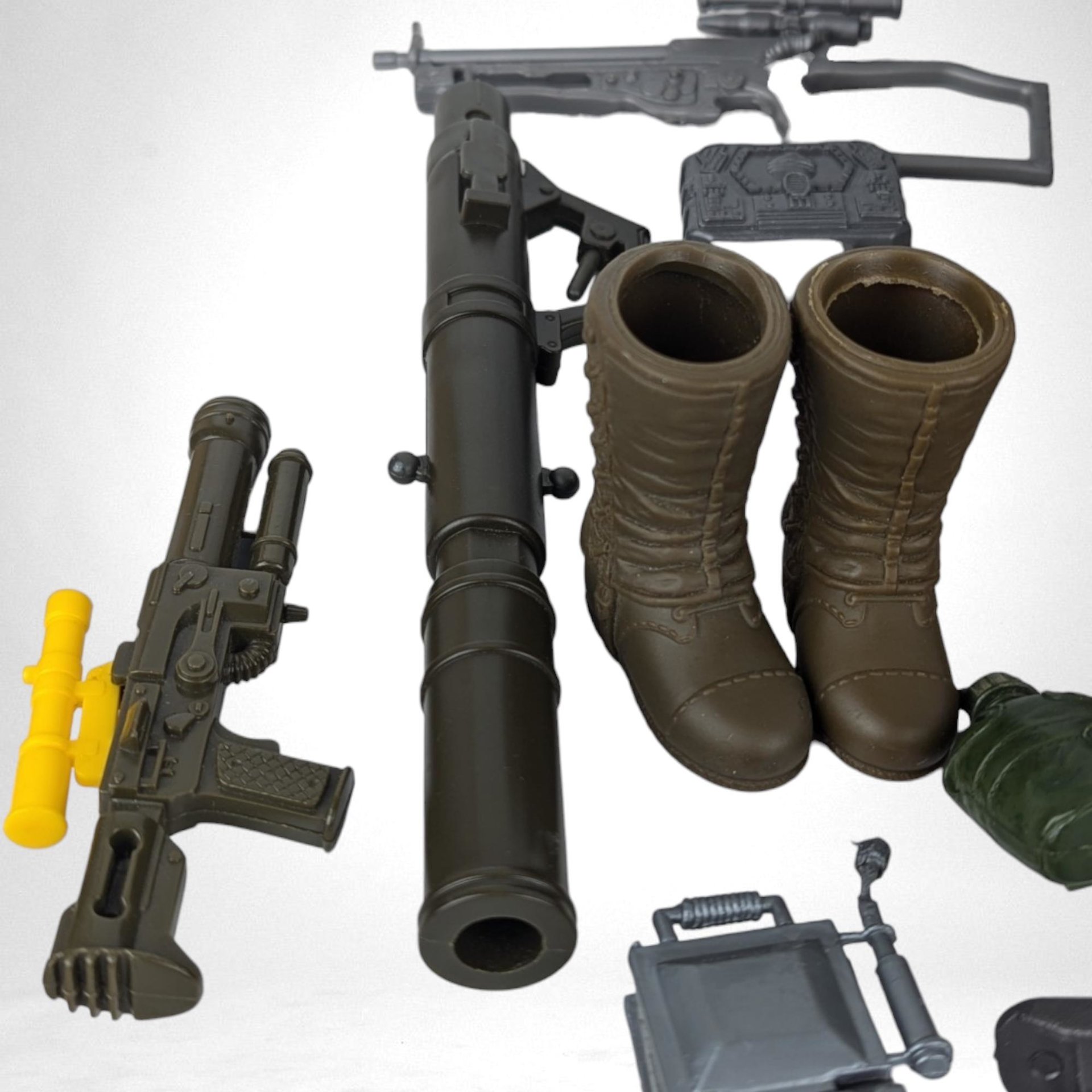 1990s Hasbro GI Joe Action Figure with Accessories