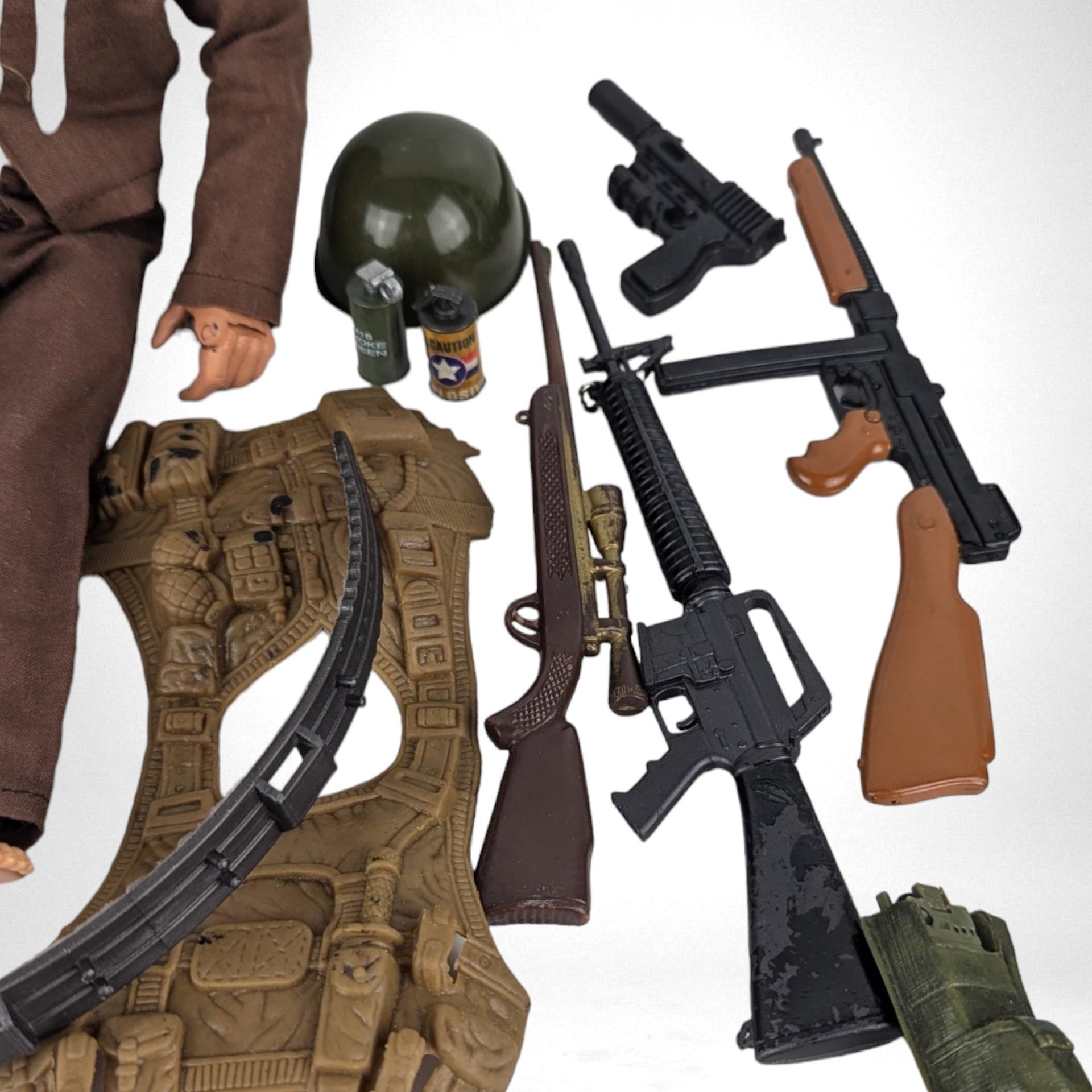 1990s Hasbro GI Joe Action Figure with Accessories