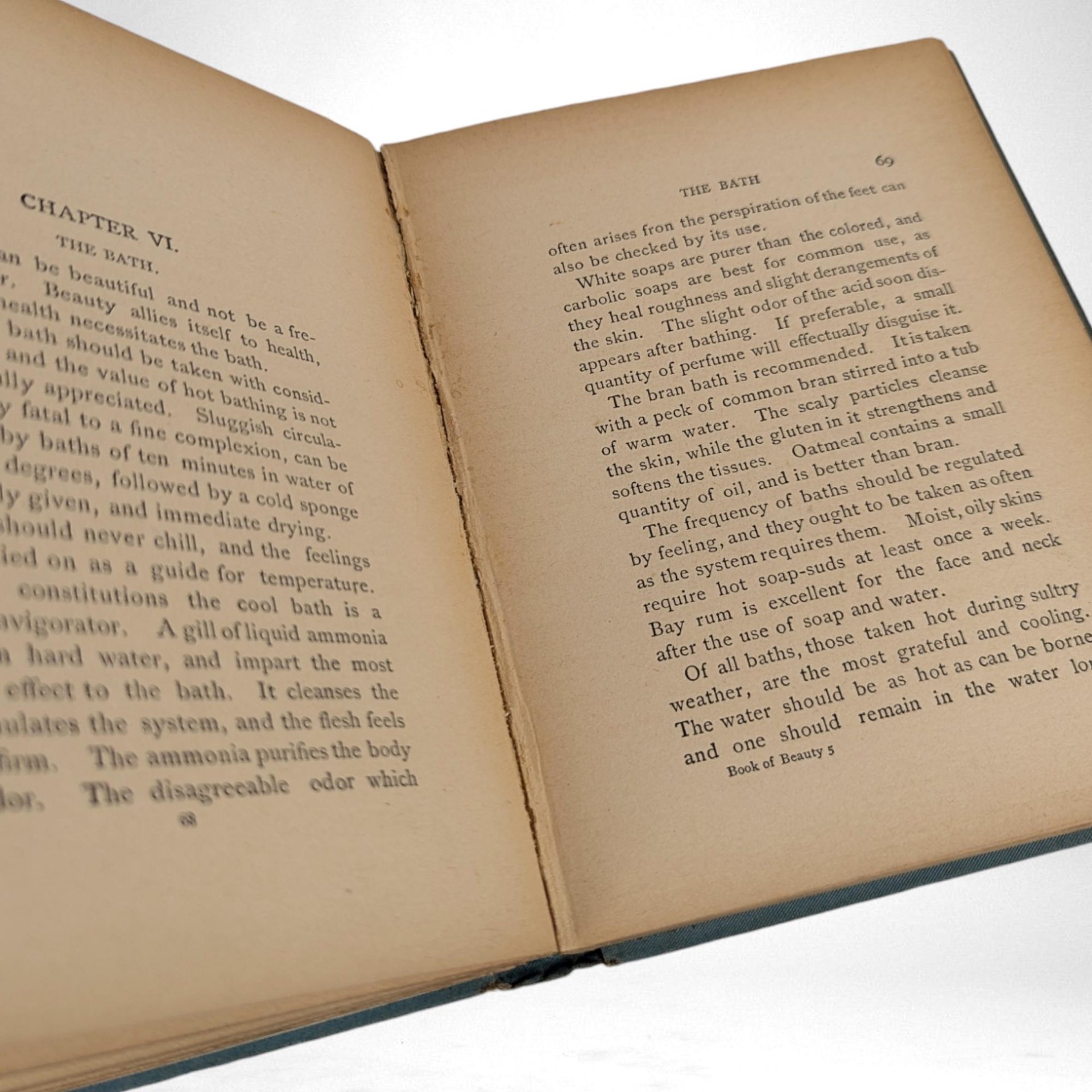 Antique Book of Beauty and Fascination by Eva Forde Jelley | 100+ Year Old Hardcover | Vintage Beauty Guide | Historical Collectible