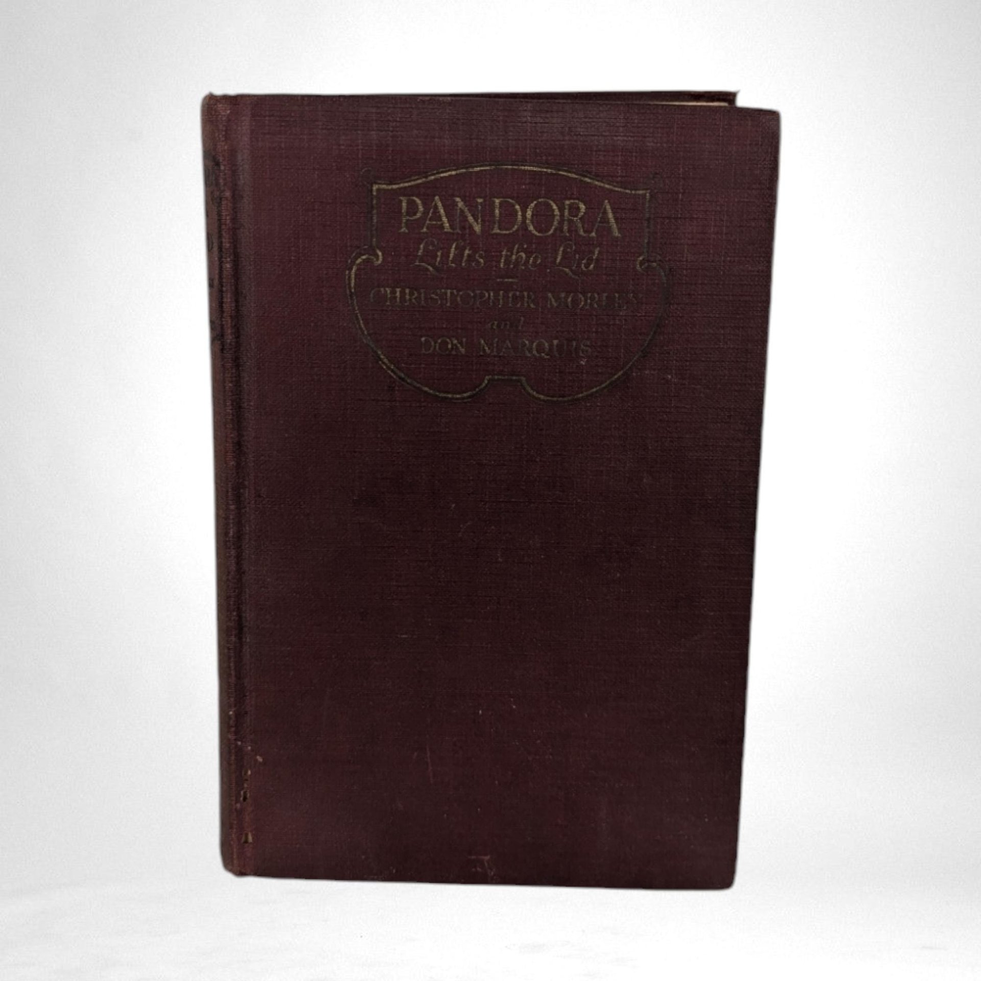 1924 Pandora Lifts the Lid by Christopher Morley & Don Marquis | Vintage Hardcover | A. L. Burt Company | Literary Classic