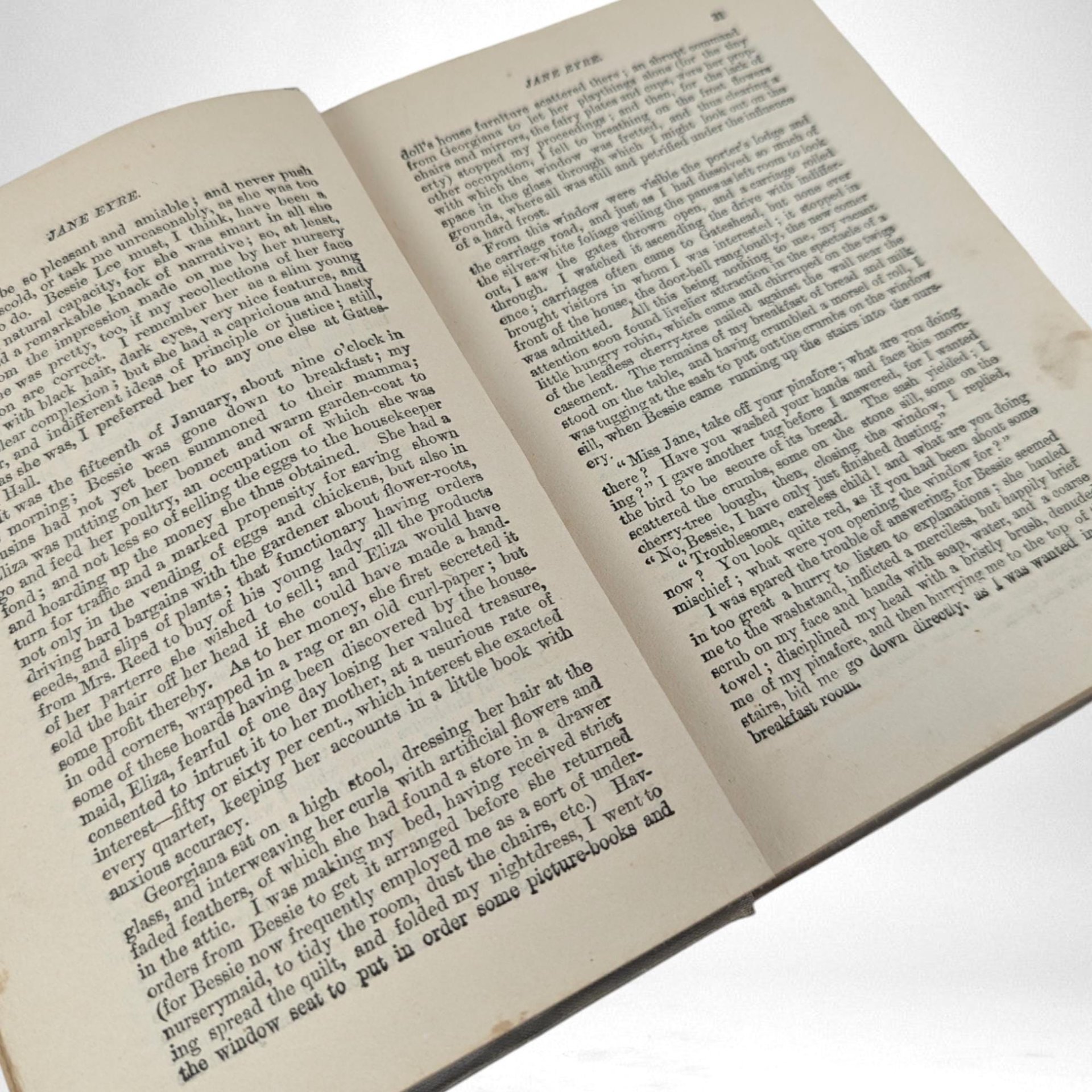 1911 Jane Eyre Hardcover | Charlotte Bronte Classic Novel | Antique Book Lover Gift
