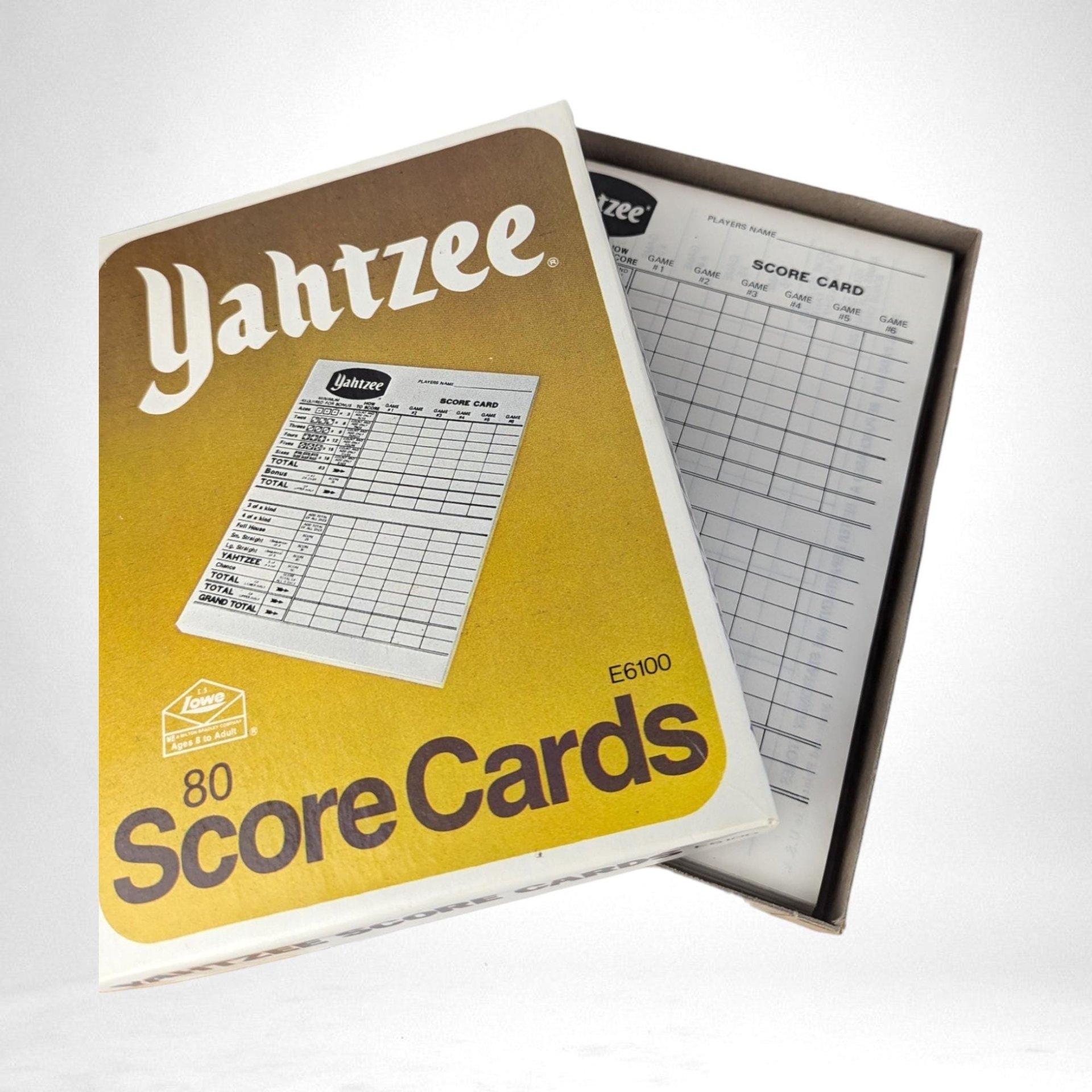 Vintage 1978 Yahtzee Dice Game - Complete - Classic Family Fun - Retro Game Night