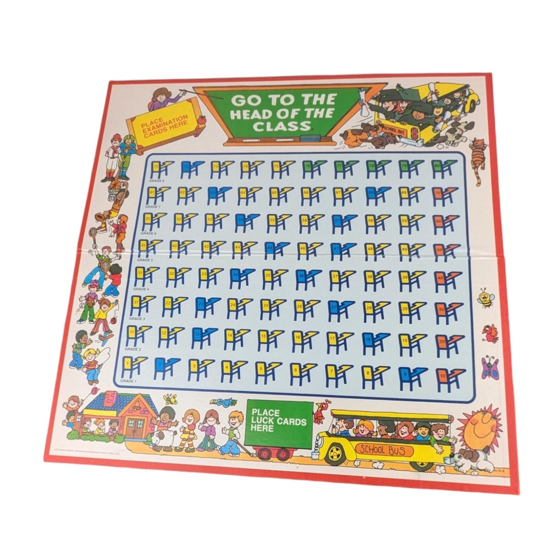 1981 Milton Bradley Go to the Head of the Class Game