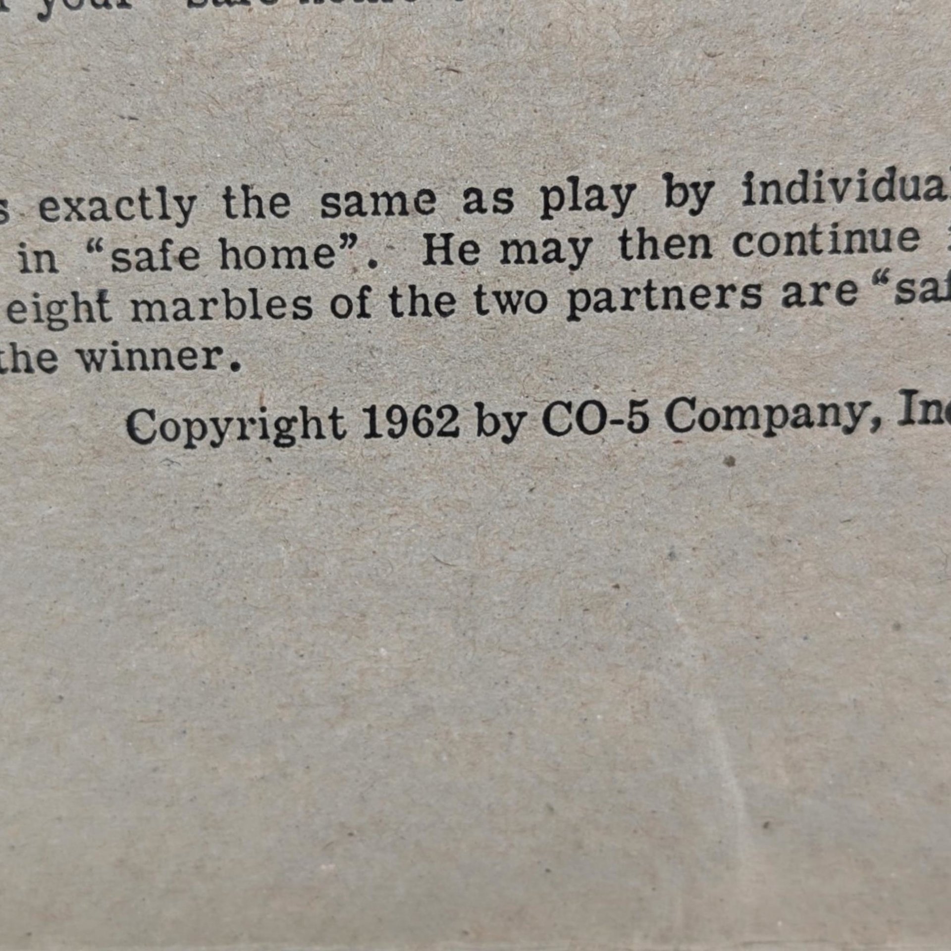 Vintage 1962 Game Co-5 Aggravation Game | Classic Family Board Game | Nostalgic Fun for Game Night | Rare Collectible