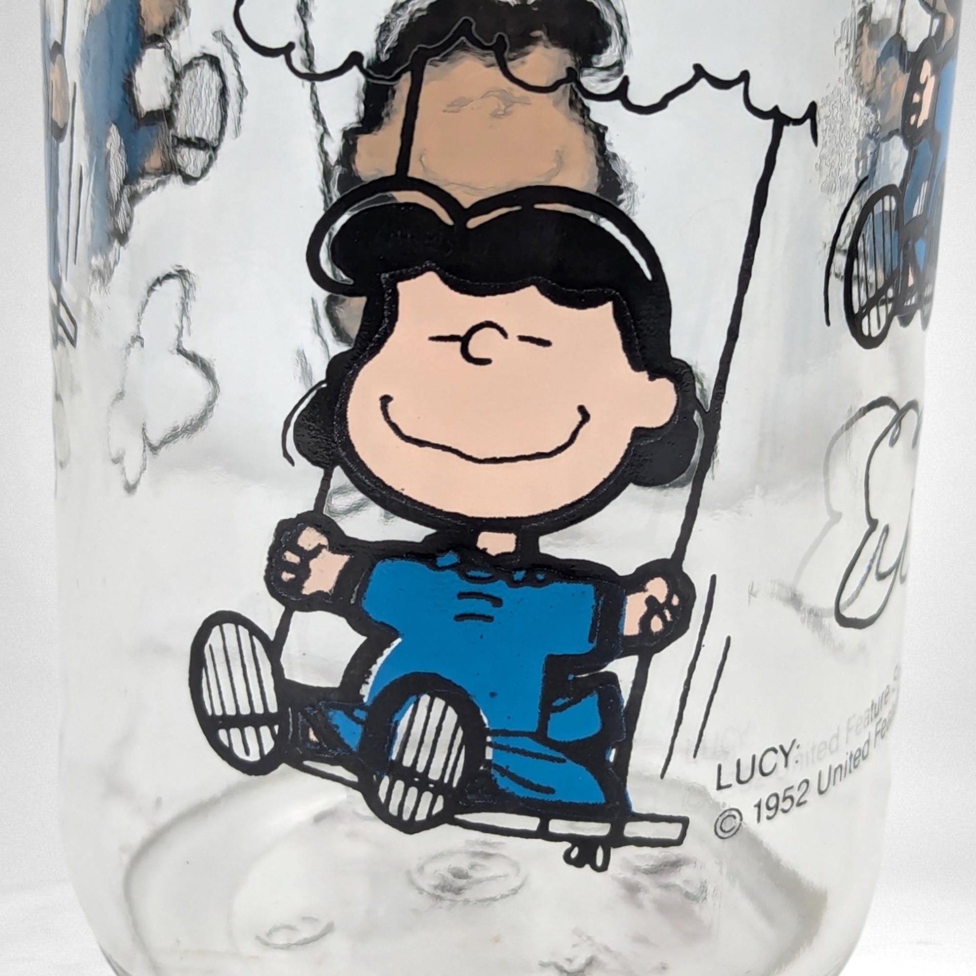 1952 Peanuts Lucy Glass