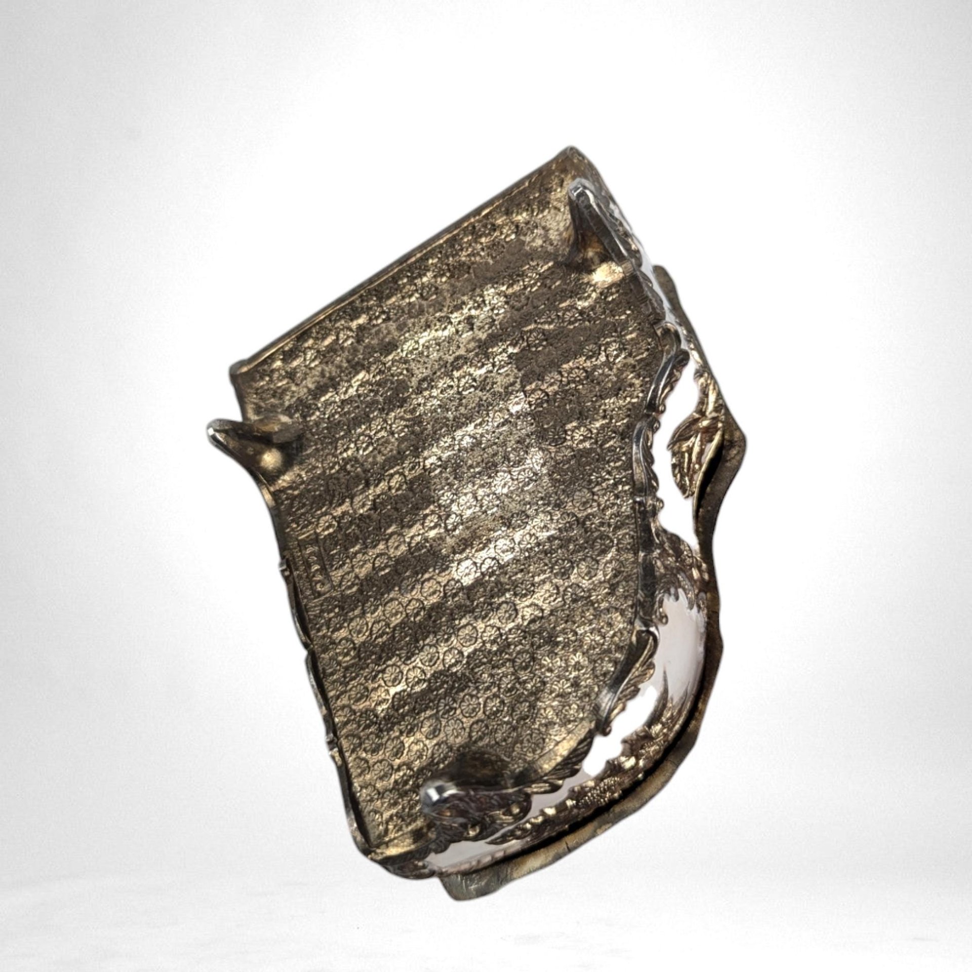 Vintage Metal Piano Music Box | Floral Decor | Plays "The Entertainer" | Collectible Music Box | Gift for Music Lovers