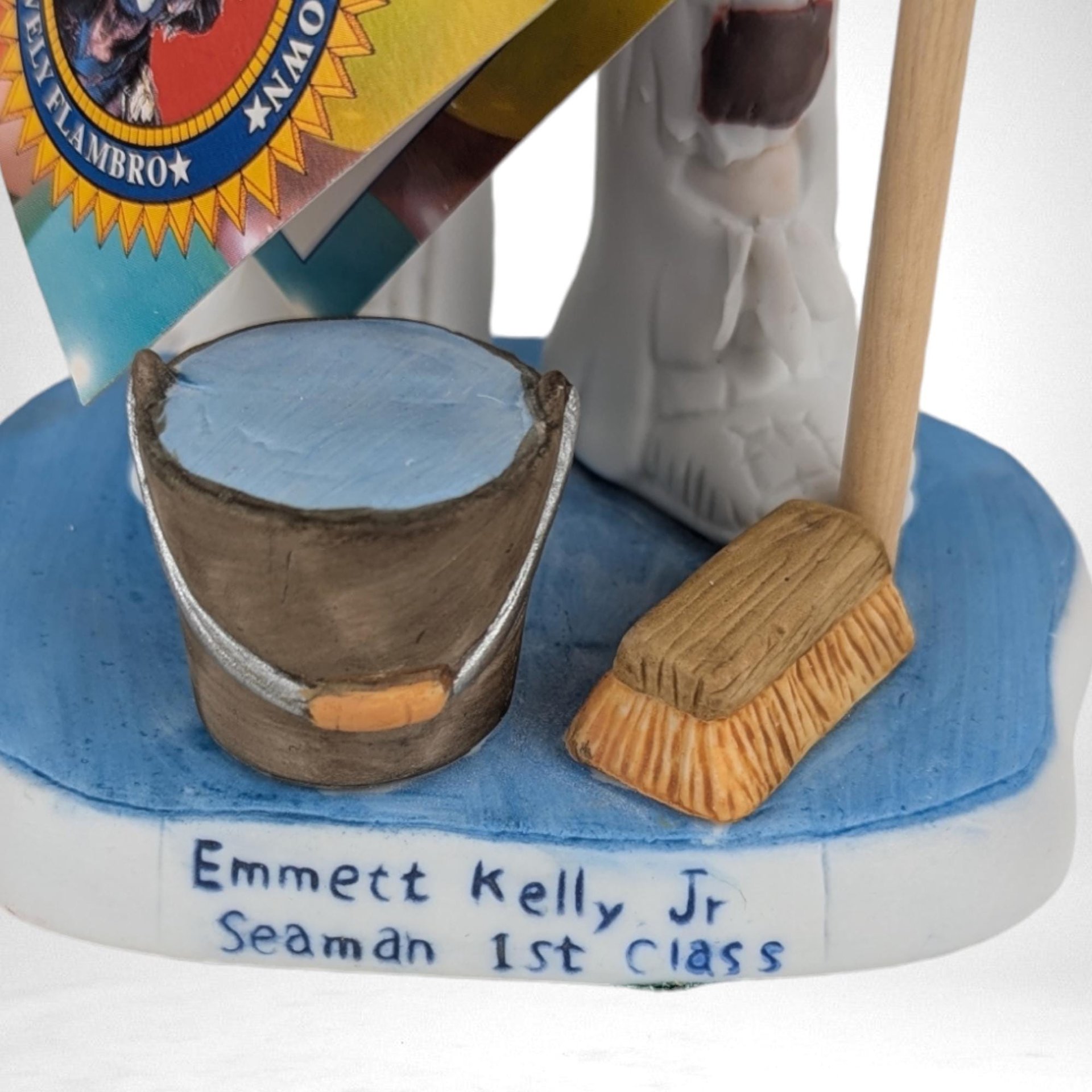 1995 Emmett Kelly Jr Seaman 1st Class, Celebrating 50 Years of End of WW2 Figure