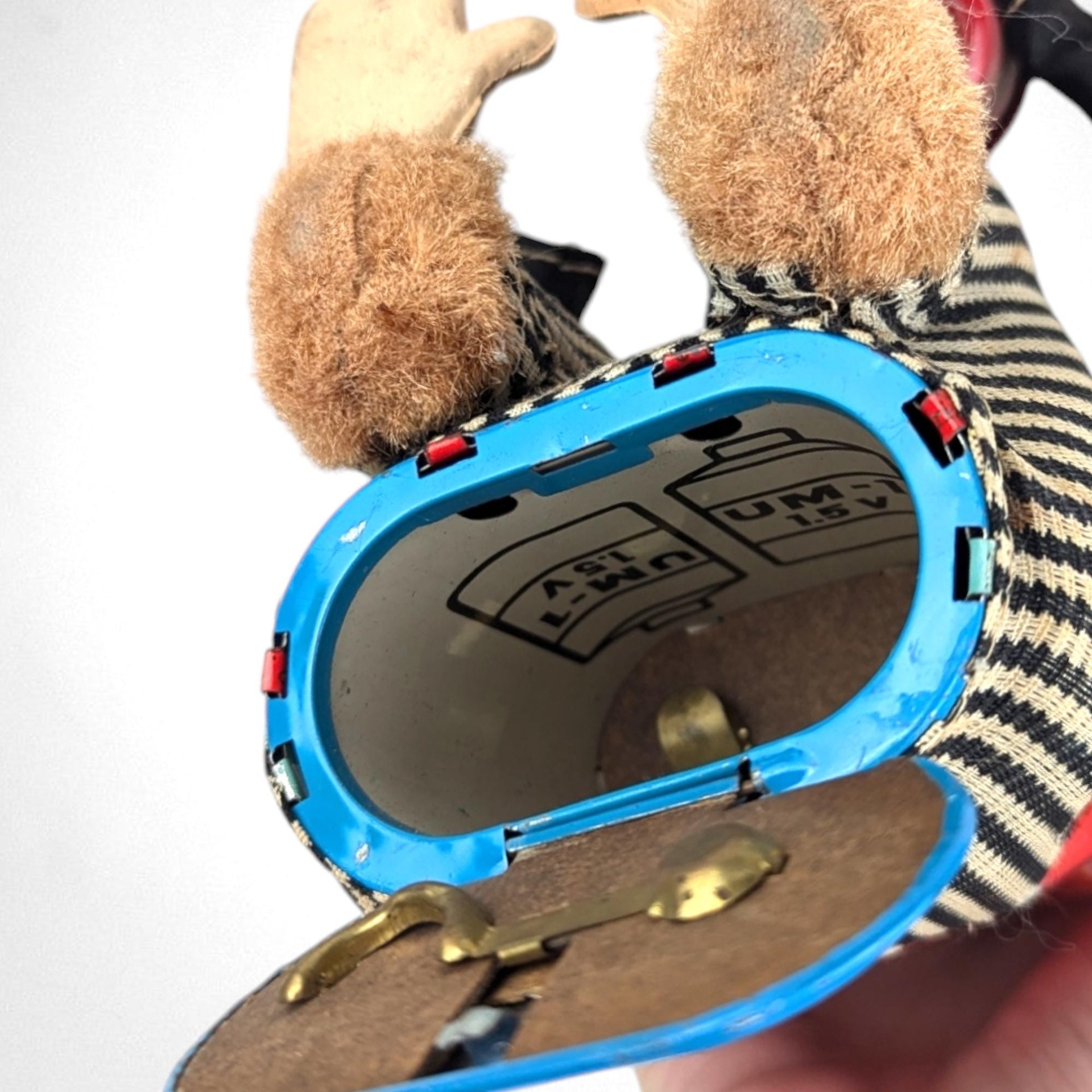 Vintage Non Working Cragston Mechanical Monkey | Retro Toy | 9" Tall | Restoration Project