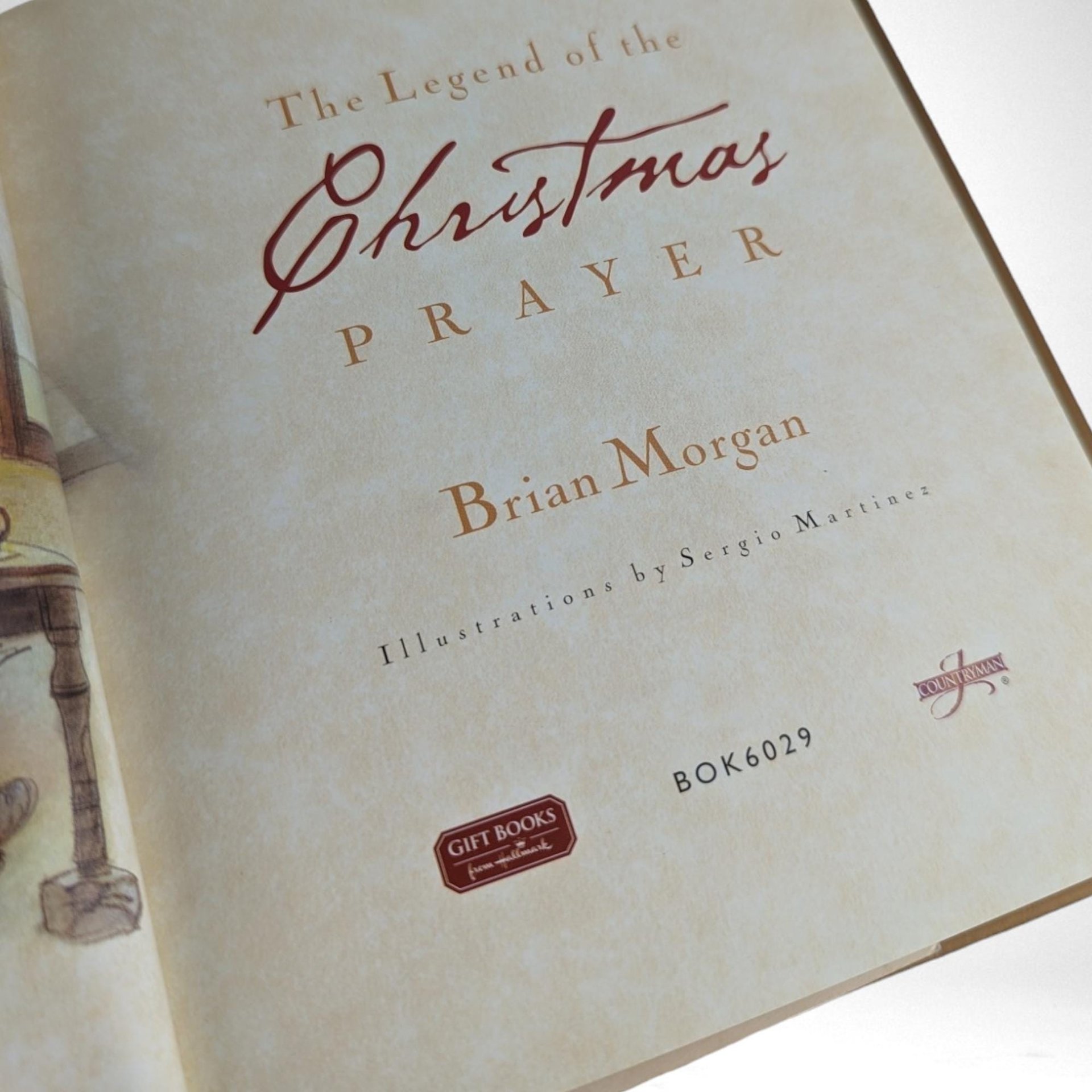 Vintage Hardcover "The Legend of the Christmas Prayer" by Brian Morgan | 52 Pages | Heartwarming Christmas Story