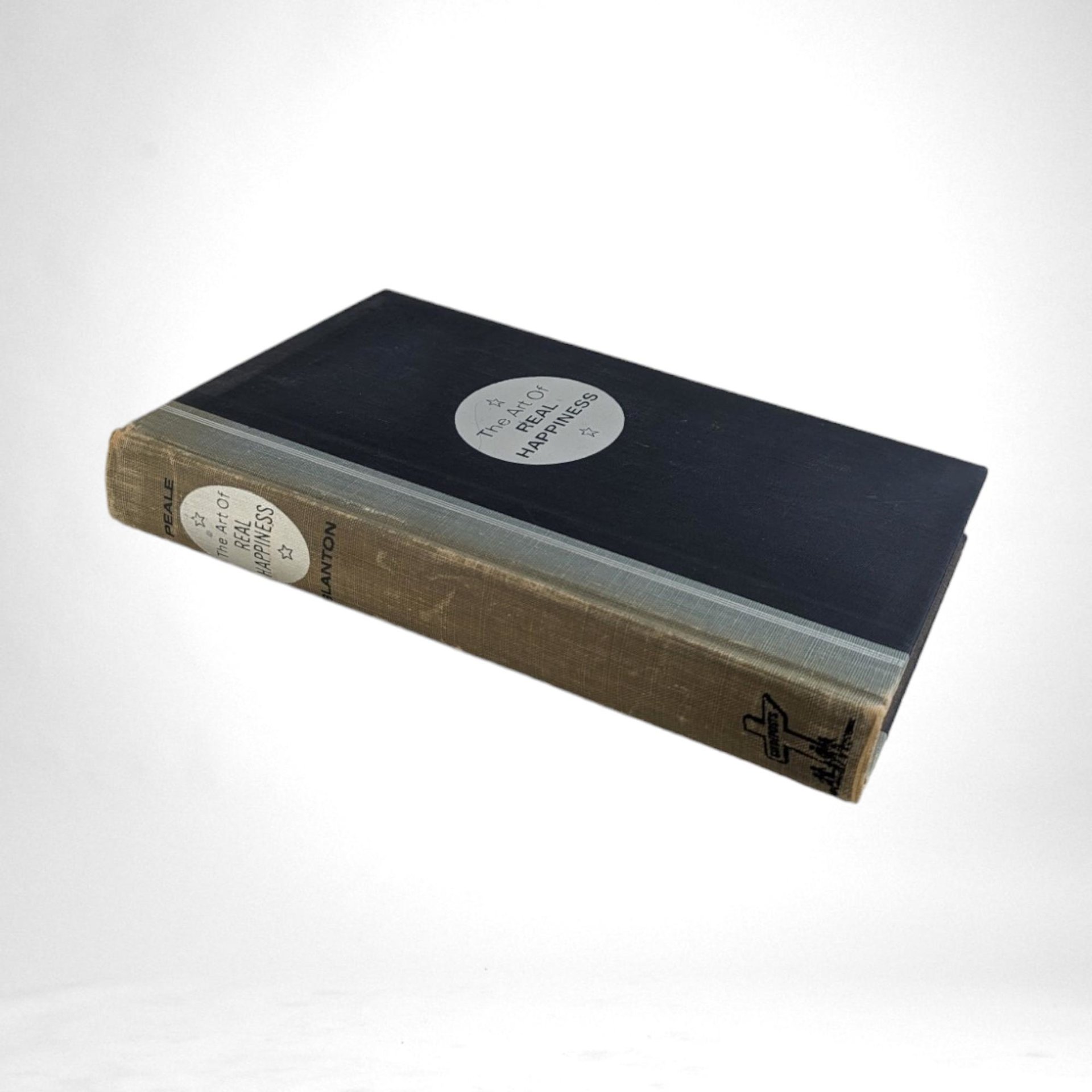 1958 Vintage "The Art of Real Happiness" Hardcover | Norman Vincent Peale | Self-Help | Psychology | Spirituality Gift