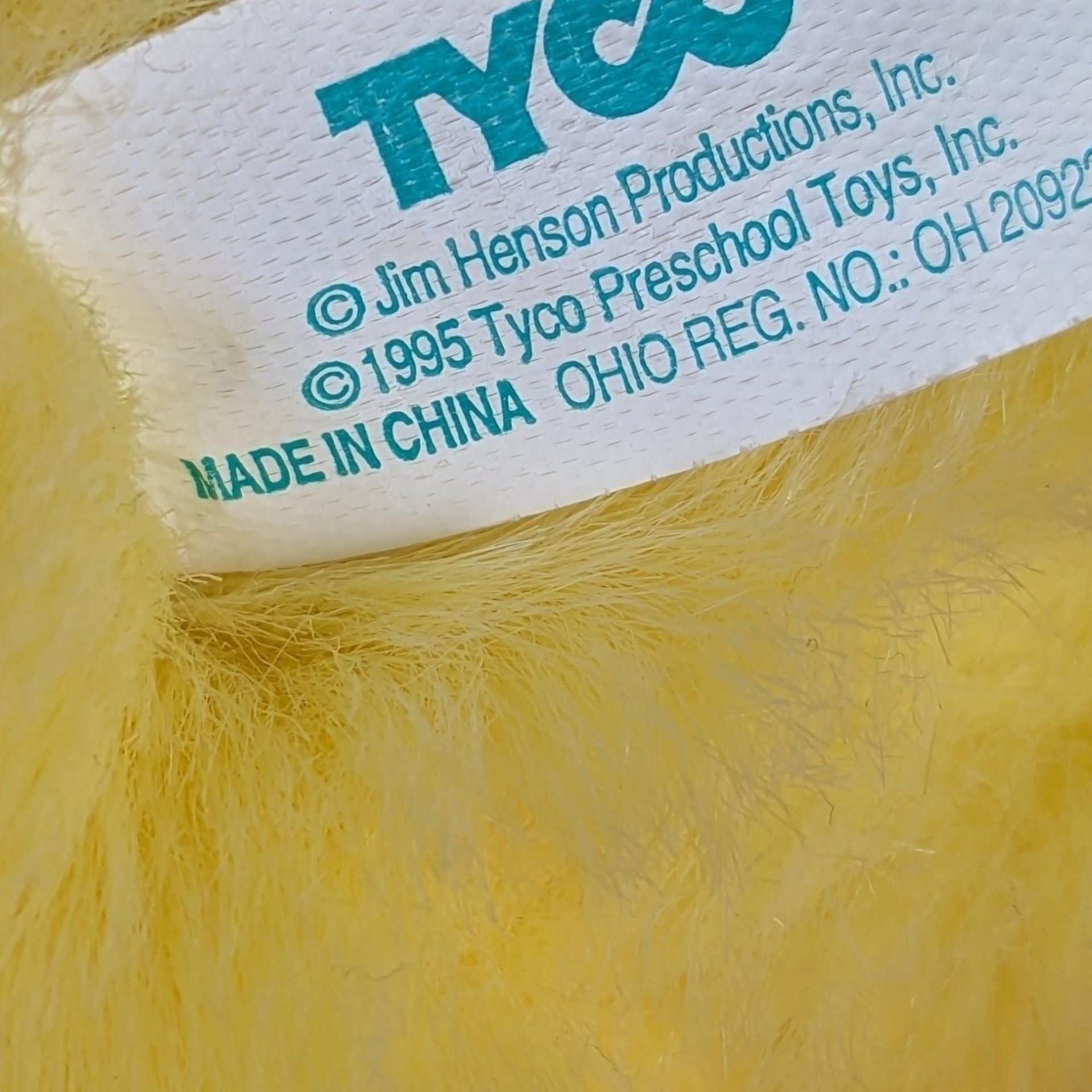 Vintage 1995 Tyco Big Bird Plush, 15" Tall, Sesame Street Toy, Collectible Plush, 90s Kids Toy, Gift for Collector