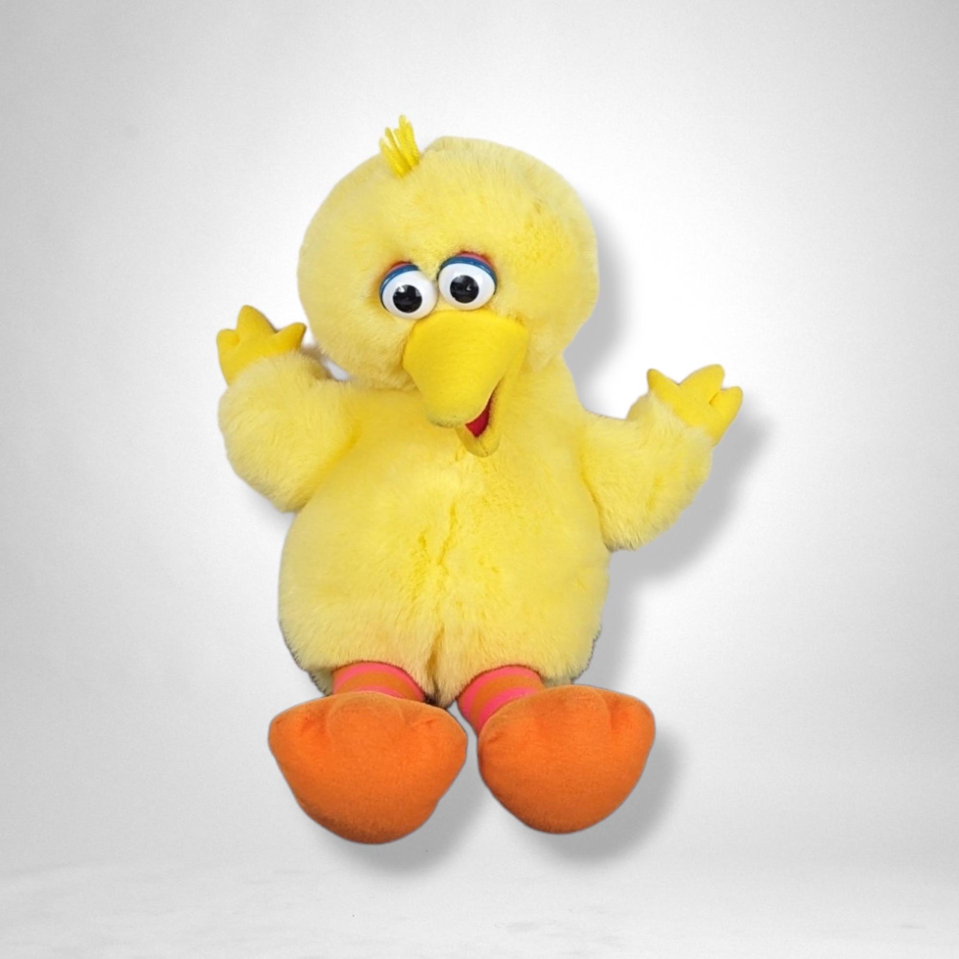 Vintage 1995 Tyco Big Bird Plush, 15" Tall, Sesame Street Toy, Collectible Plush, 90s Kids Toy, Gift for Collector