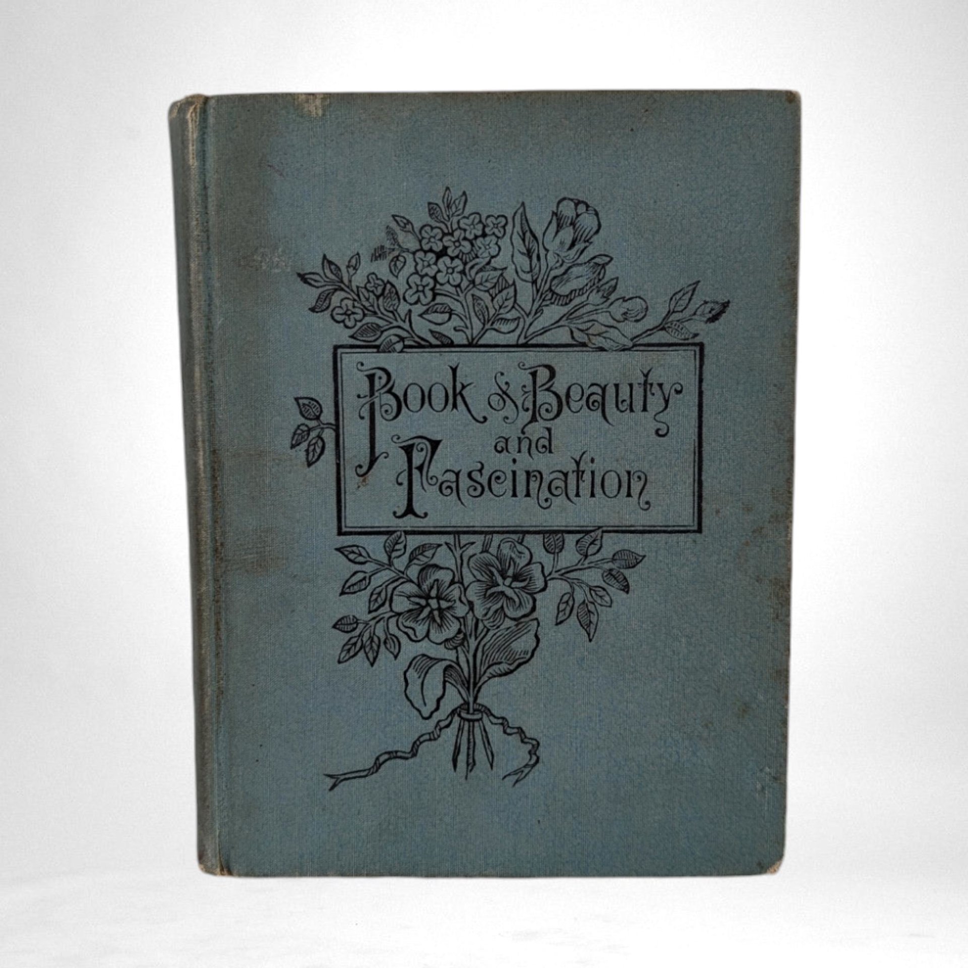 Antique Book of Beauty and Fascination by Eva Forde Jelley | 100+ Year Old Hardcover | Vintage Beauty Guide | Historical Collectible