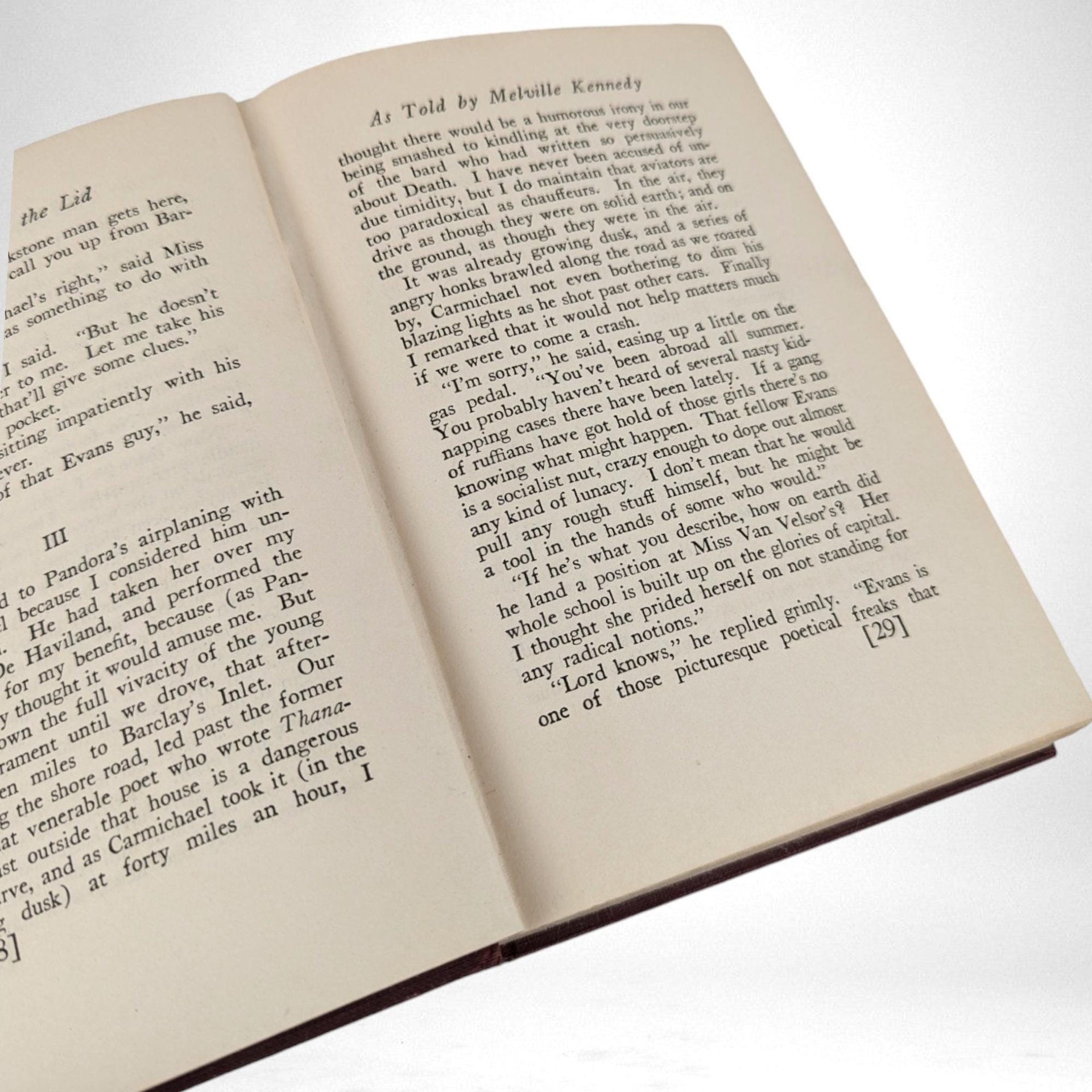 1924 Pandora Lifts the Lid by Christopher Morley & Don Marquis | Vintage Hardcover | A. L. Burt Company | Literary Classic