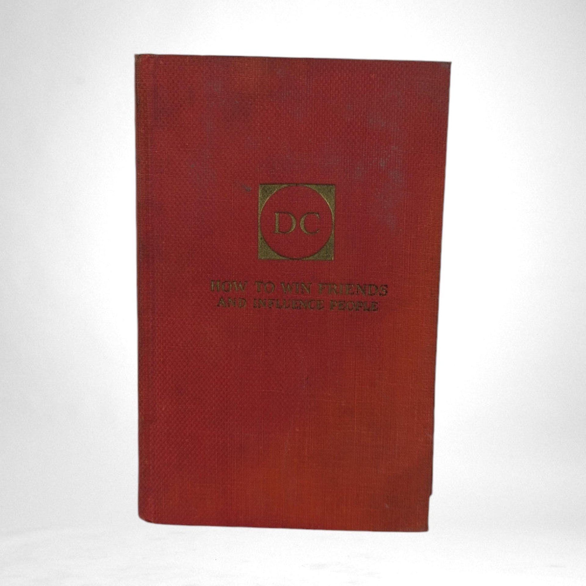1936 How to Win Friends and Influence People by Dale Carnegie | Vintage Self-Help Book | Timeless Communication Advice