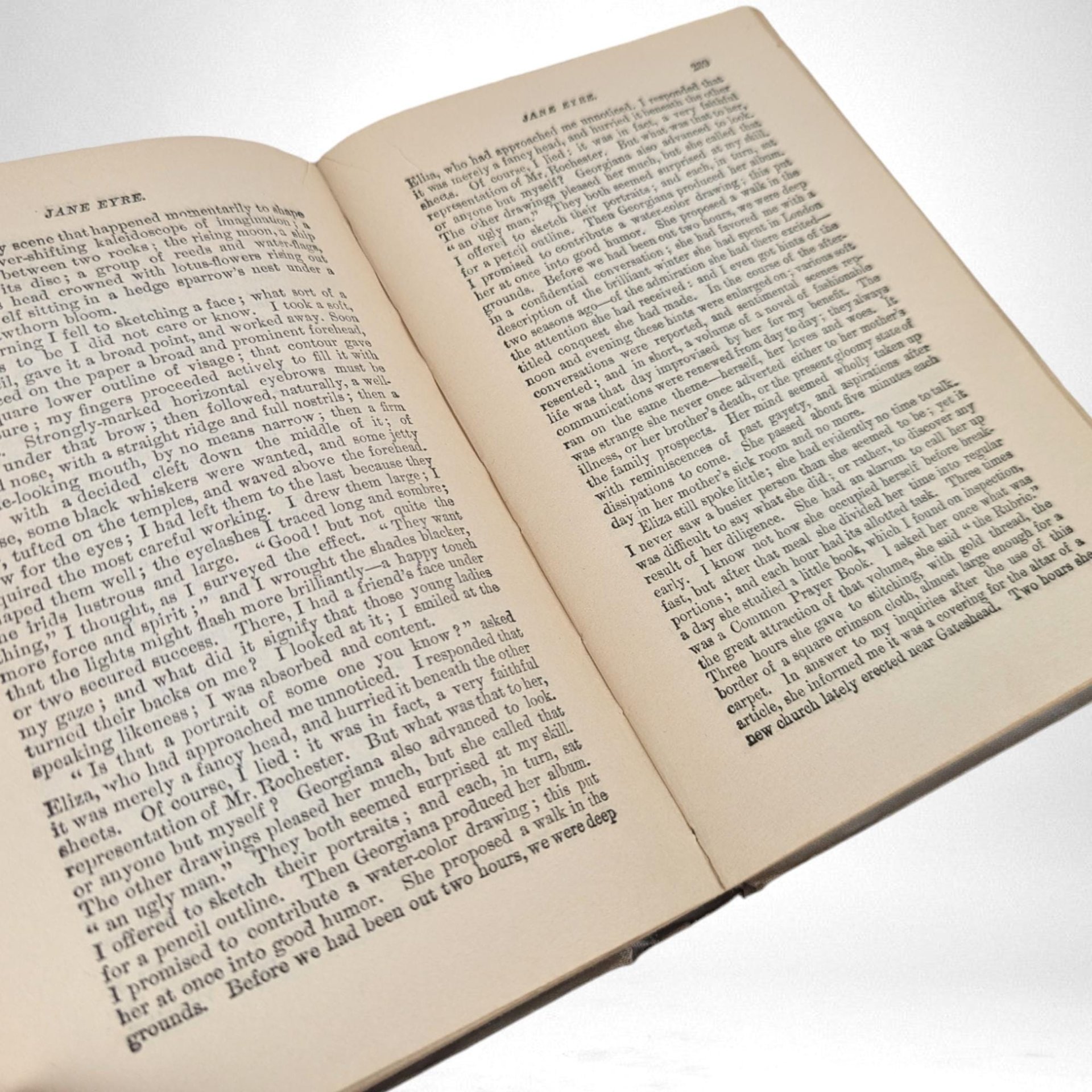 1911 Jane Eyre Hardcover | Charlotte Bronte Classic Novel | Antique Book Lover Gift