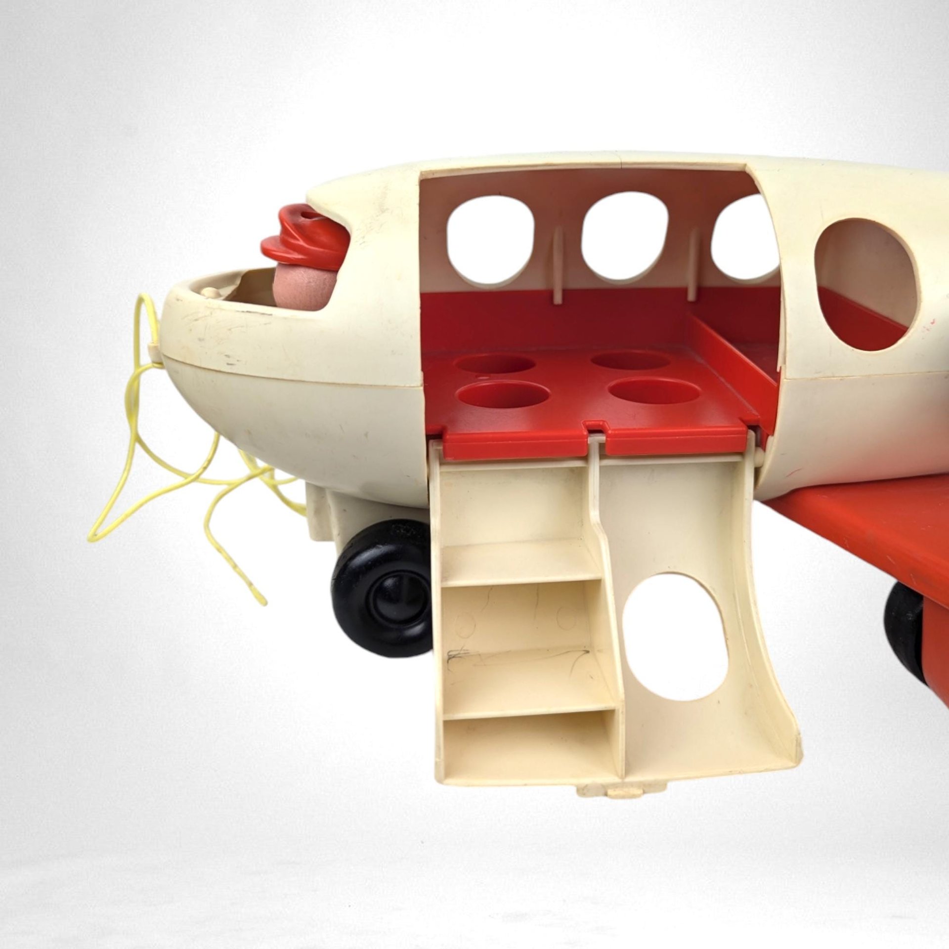 Vintage Fisher Price Little People Jet | Toy Airplane | 13.5" Long