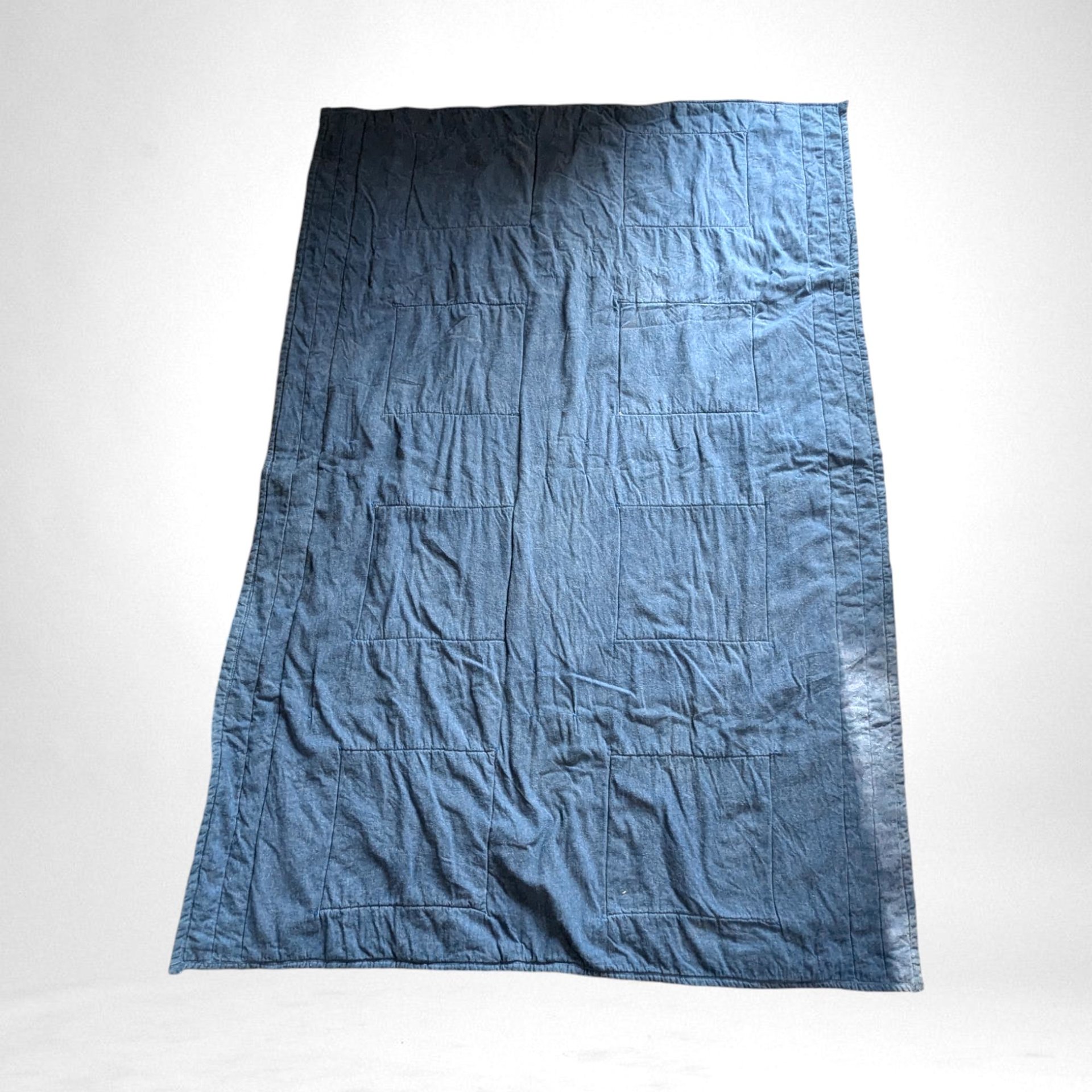 Vintage Handmade Golfing Theme Throw Blanket 68"x44" | Golfer Gift | Sports Decor