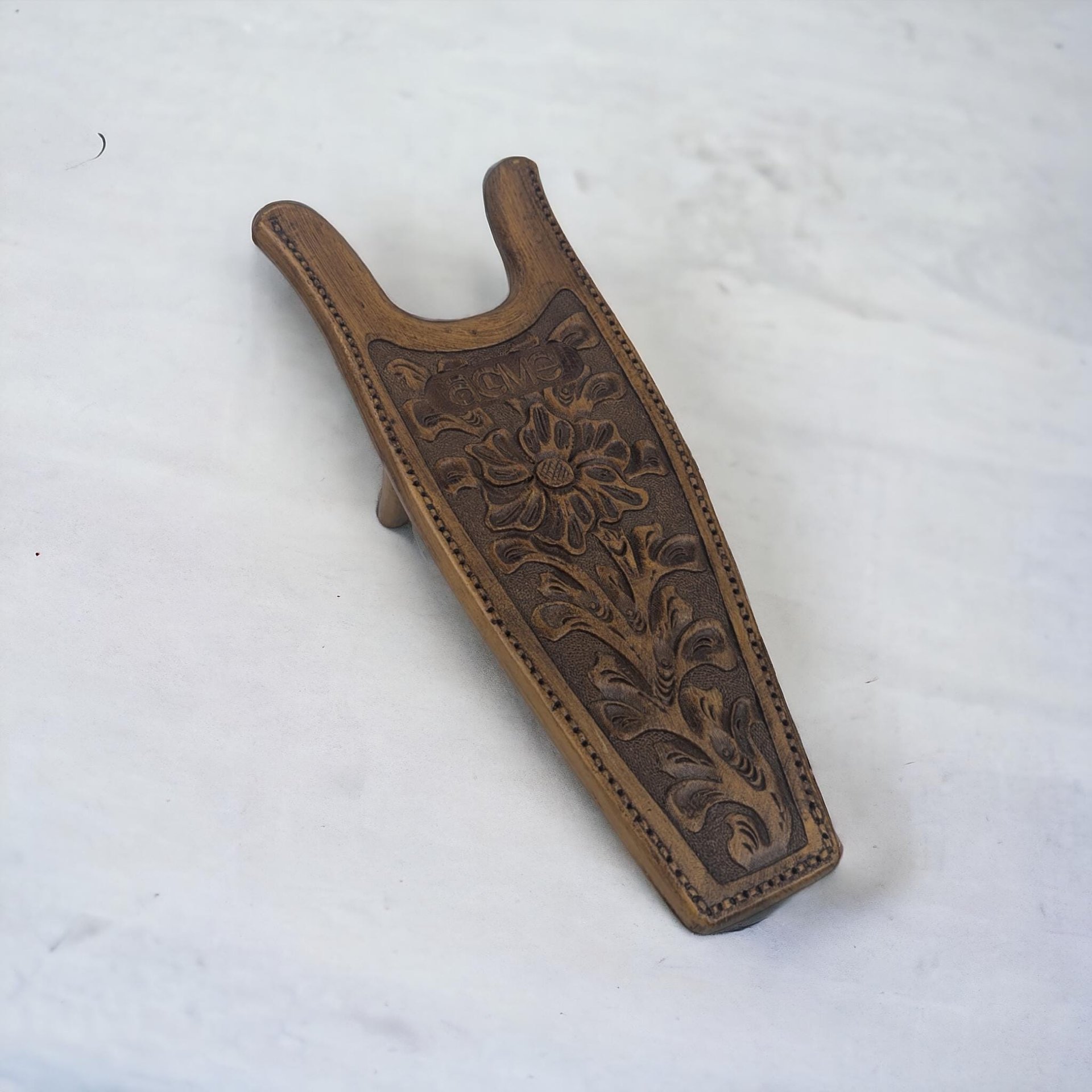 Vintage Boot Jack | 1970s Acme Molded Plastic | Shoe Remover | Mudroom Decor