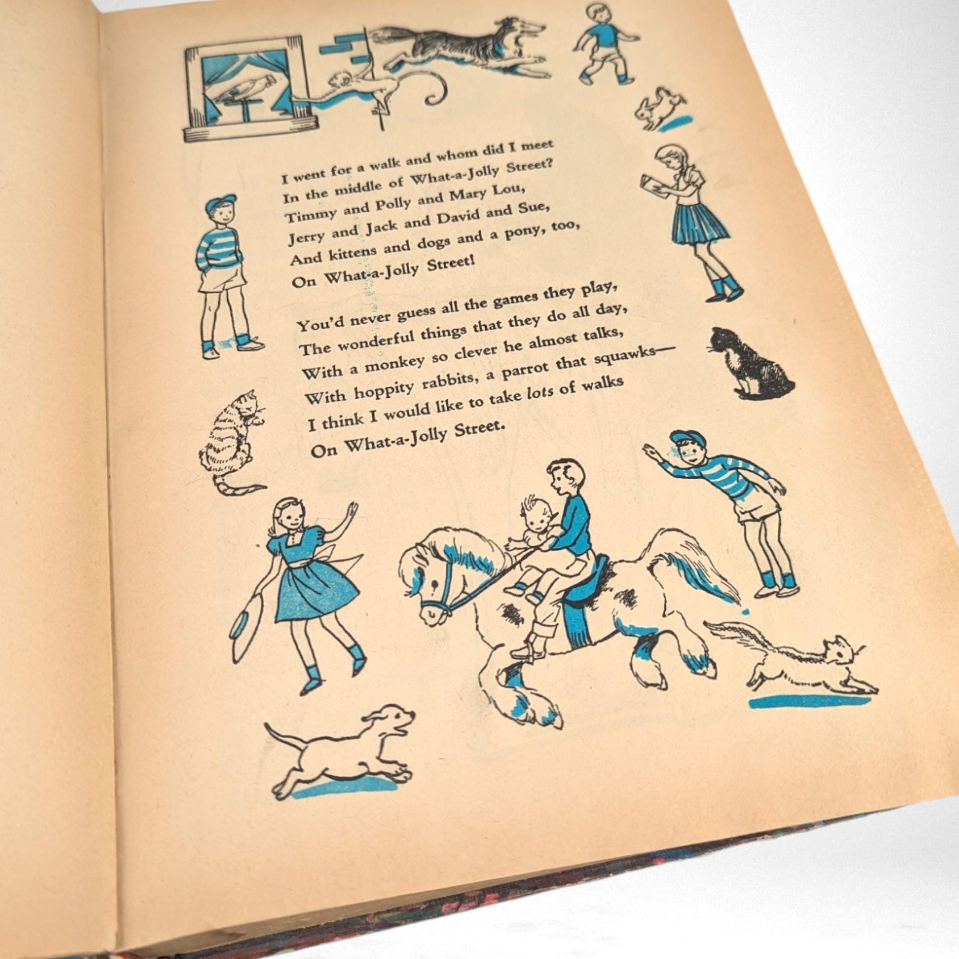 Vintage 1955 Whitman 365 Bedtime Stories Hardcover | Classic Children's Book