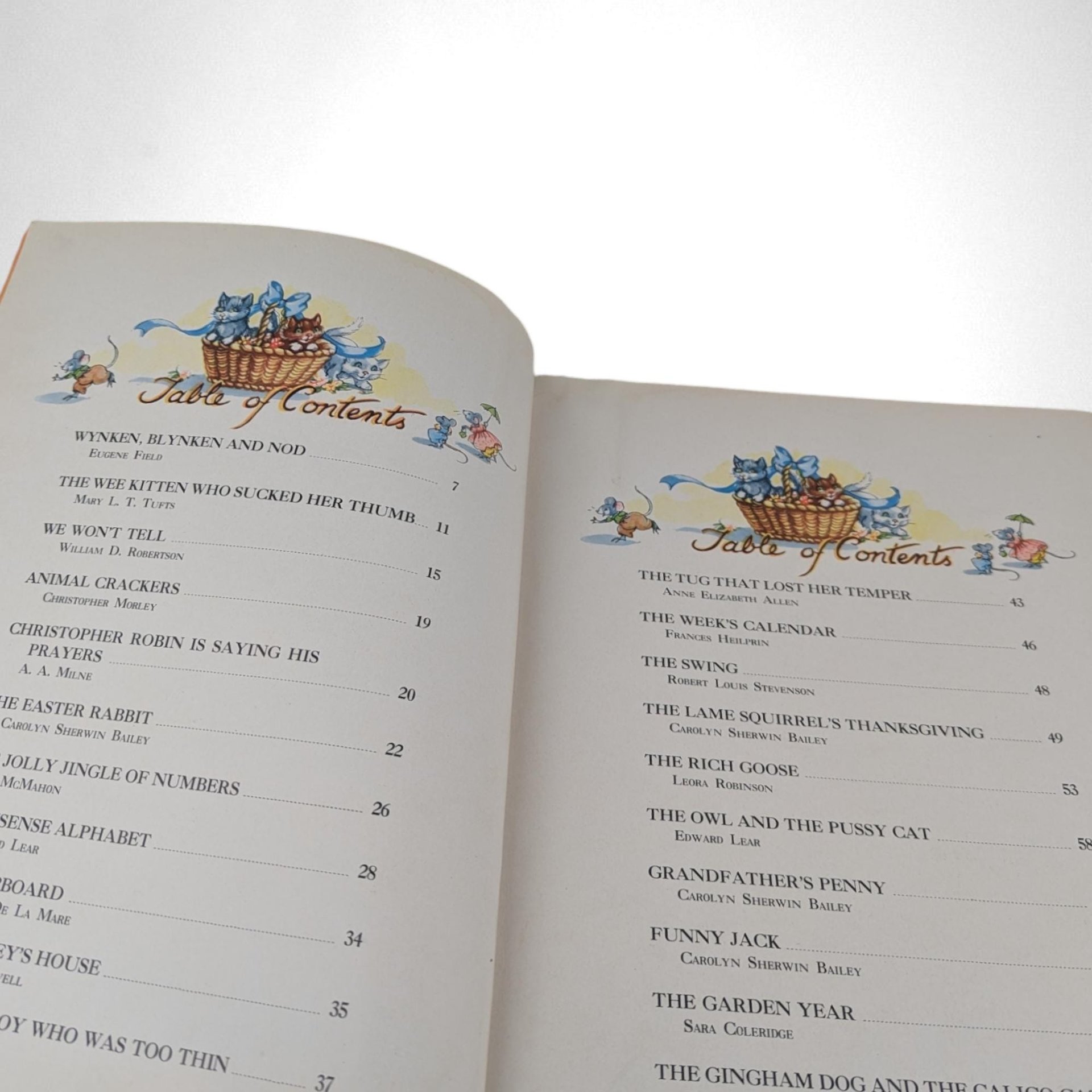 1946 The Bumper Book | Vintage Children's Stories & Verses | Illustrated by Eulalie | Oversized Hardcover