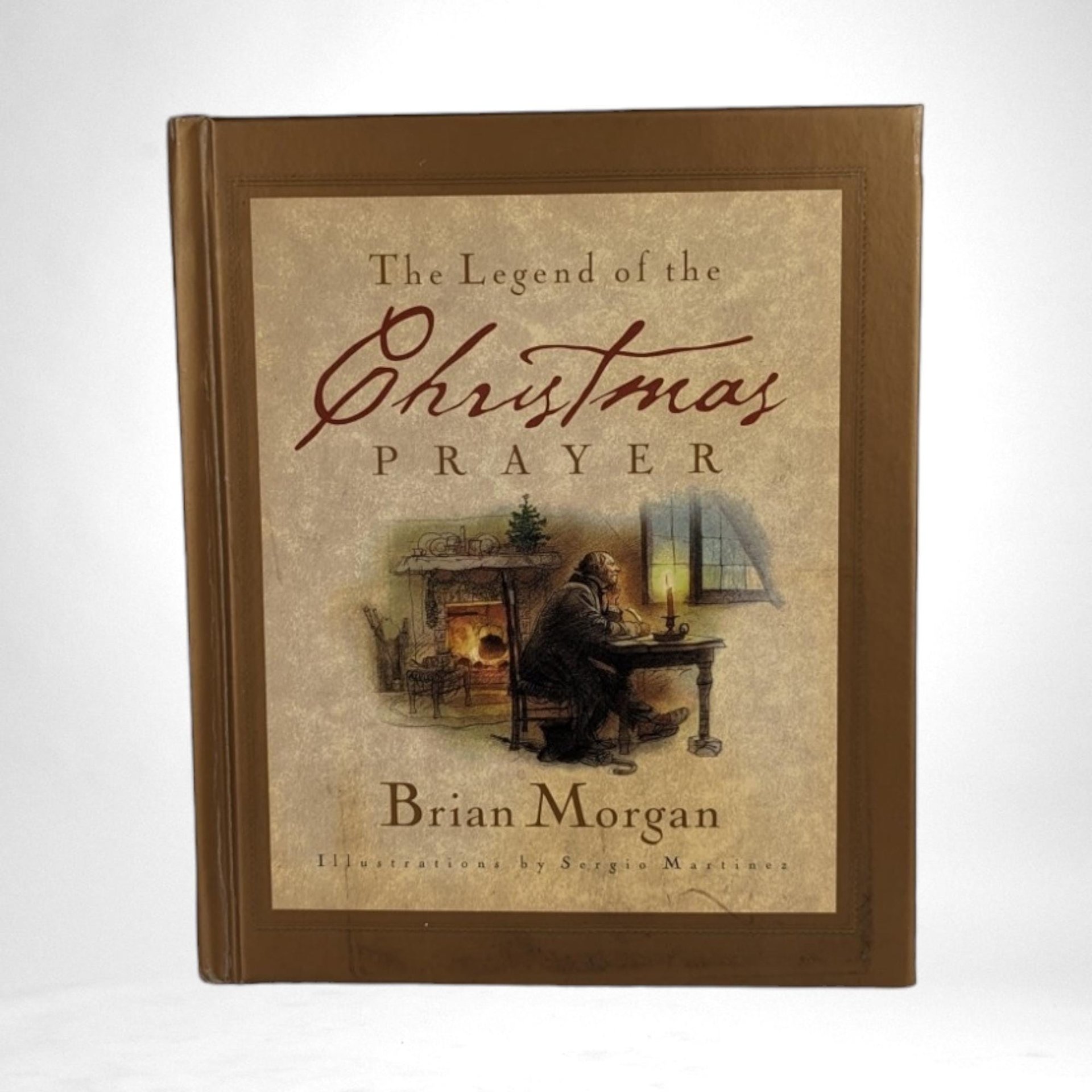Vintage Hardcover "The Legend of the Christmas Prayer" by Brian Morgan | 52 Pages | Heartwarming Christmas Story