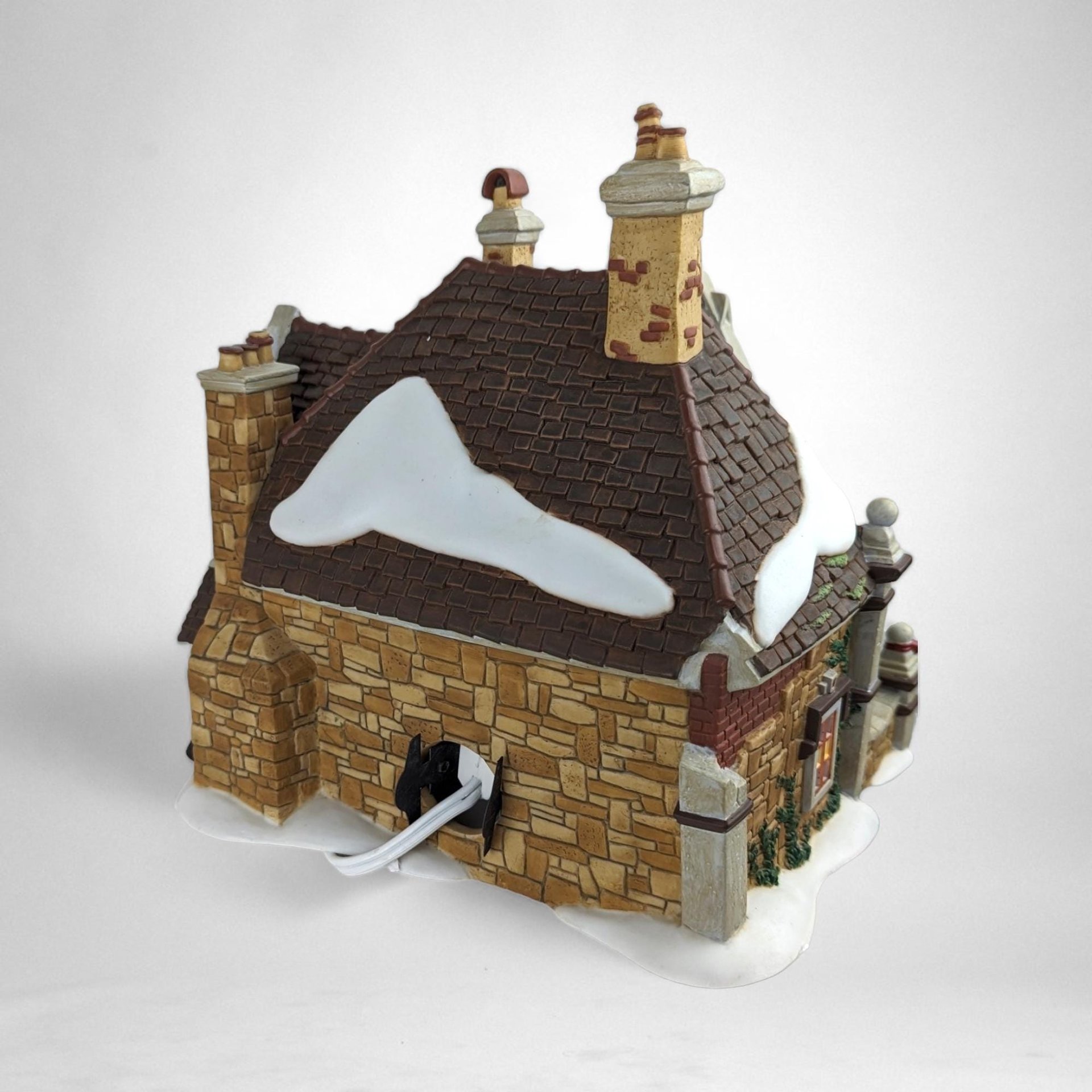 Vintage 1999 Dept. 56 Tattyeave Knoll Village House | Lighted | Excellent Condition | Original Box | Christmas Decor