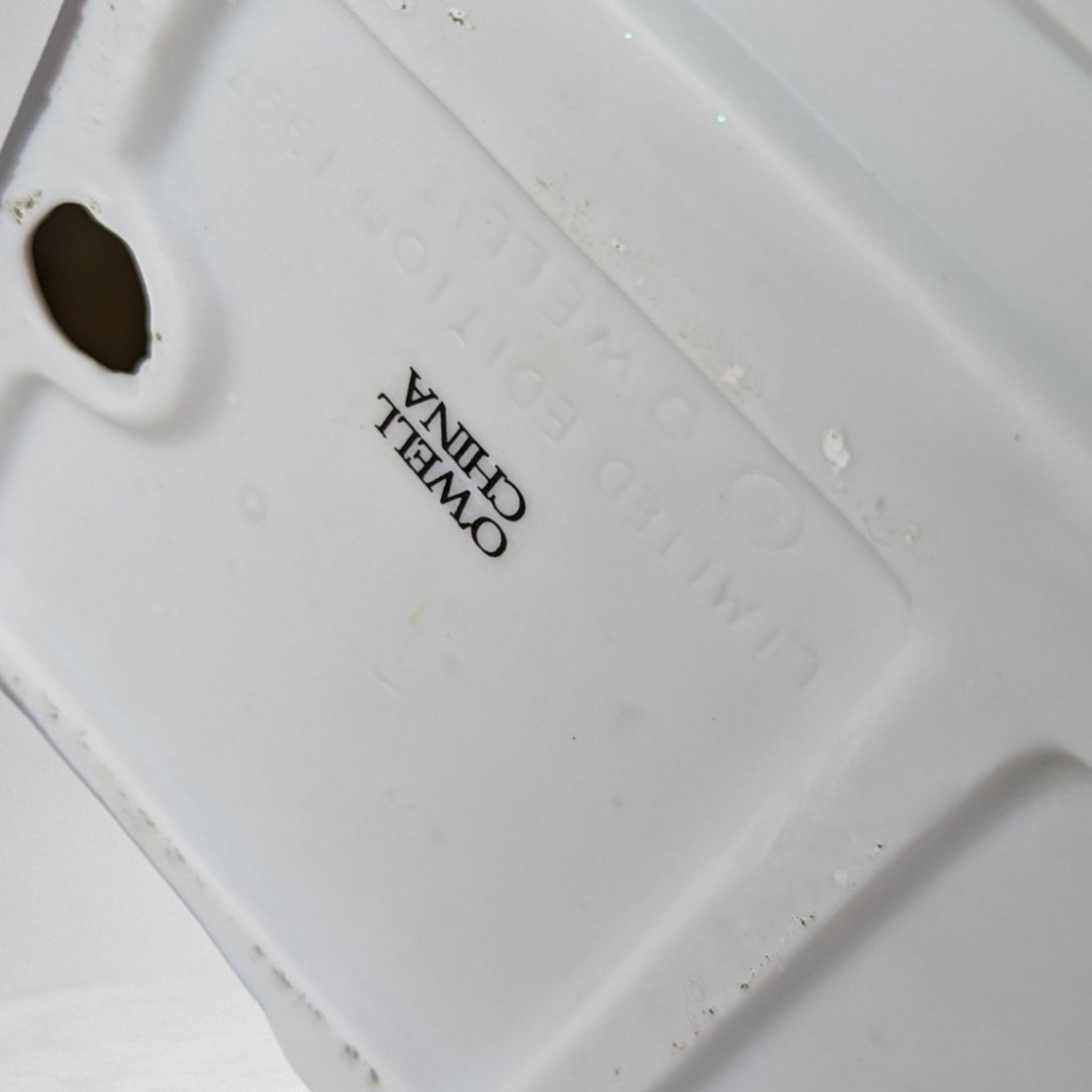 Vintage 1997 O'Well Colonial Village House | Lighted | 8" Tall | Christmas Decor | Minor Scrapes