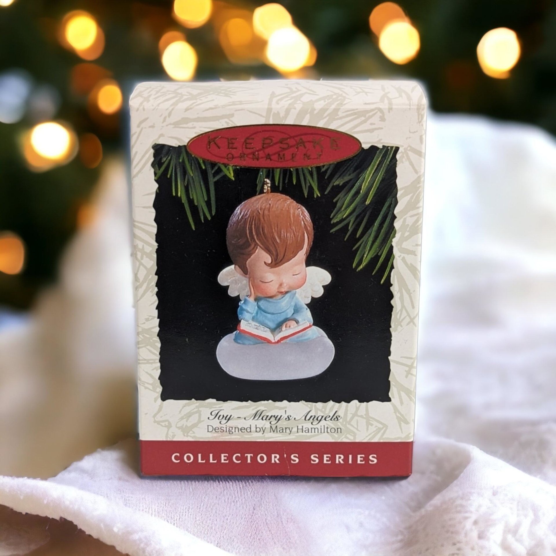 Hallmark Mary's Angels Ornaments | Angel Ornaments | Daphne, Violet, Joy, Sweet Pea, Iris, Chrysantha, Heather, Camellia, Willow