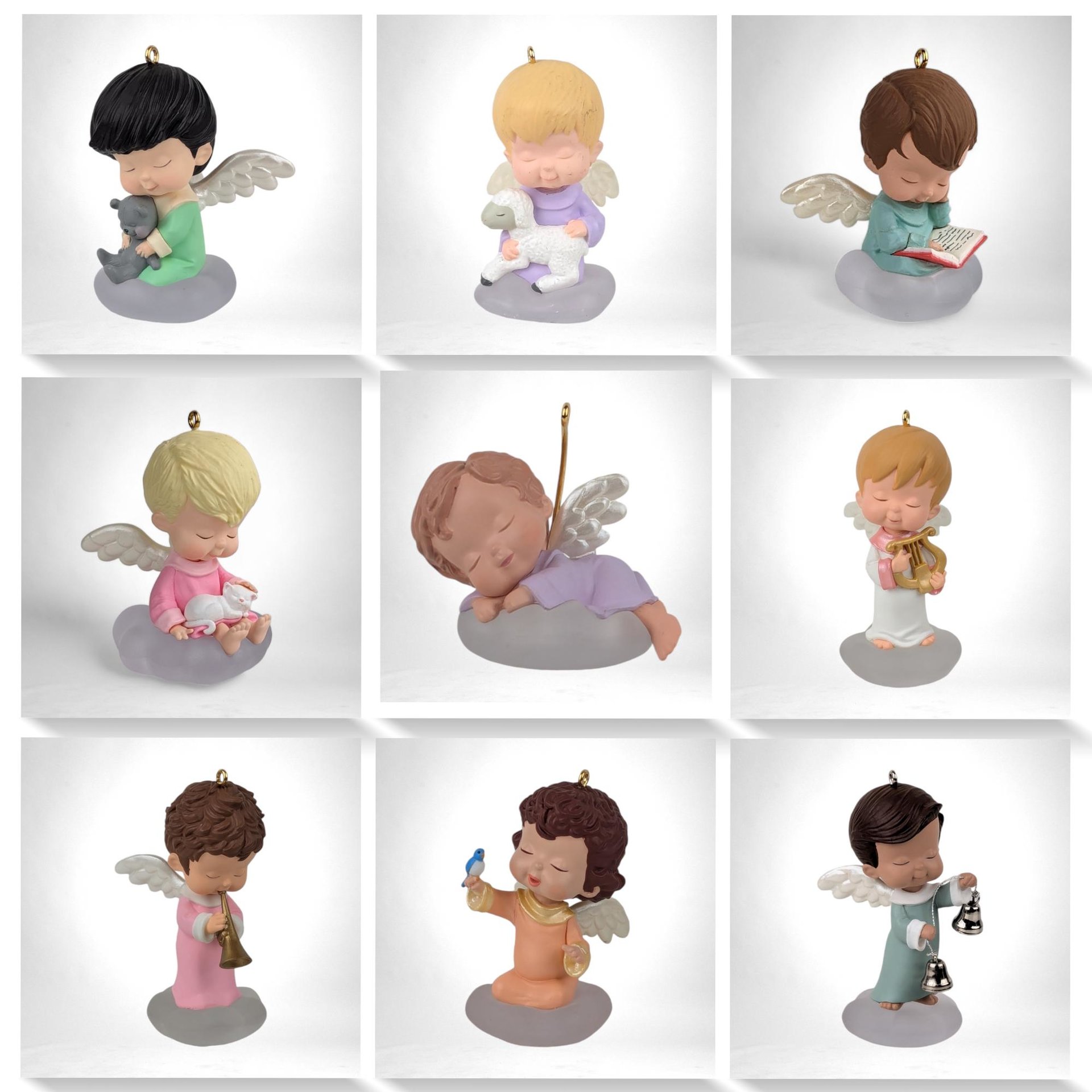 Hallmark Mary's Angels Ornaments | Angel Ornaments | Daphne, Violet, Joy, Sweet Pea, Iris, Chrysantha, Heather, Camellia, Willow