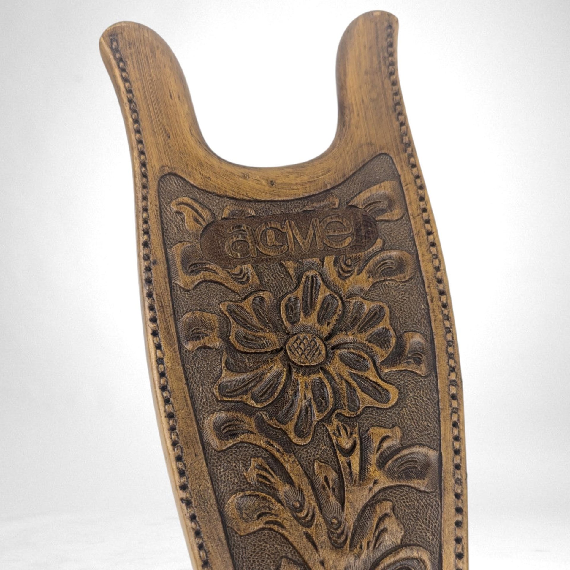 Vintage Boot Jack | 1970s Acme Molded Plastic | Shoe Remover | Mudroom Decor