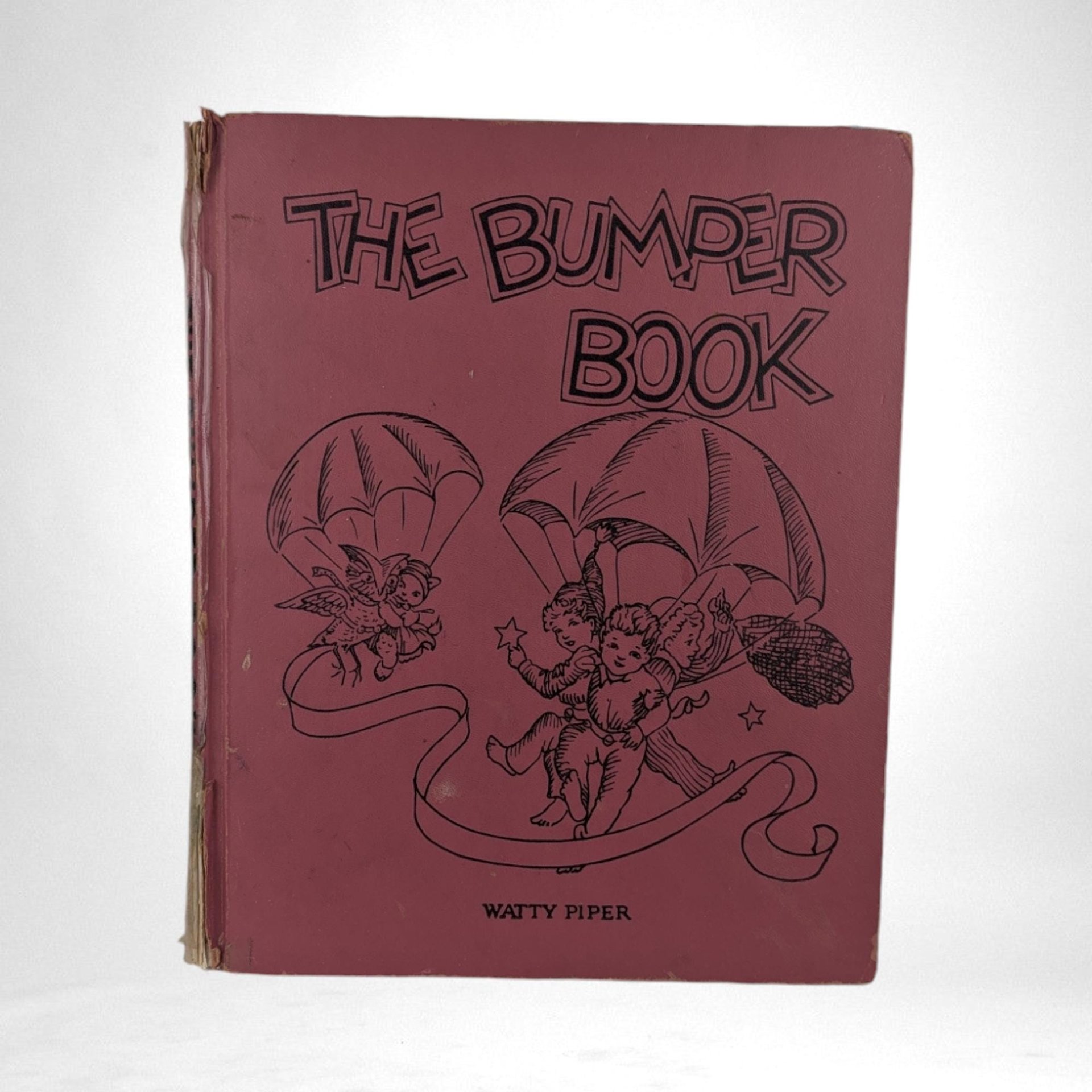 1946 The Bumper Book | Vintage Children's Stories & Verses | Illustrated by Eulalie | Oversized Hardcover