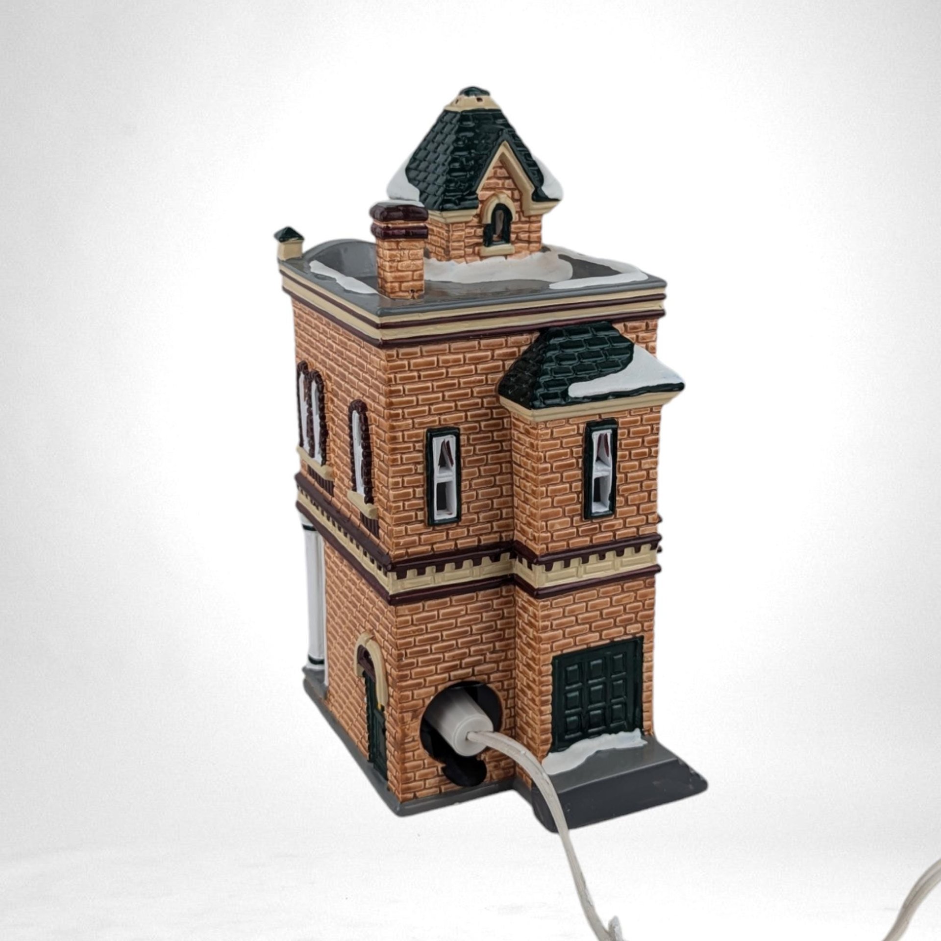 Vintage Dept 56 Snow Village Post Office | Original Snow Village Collection | Lighted Building | 9" Tall | Christmas Village Decor