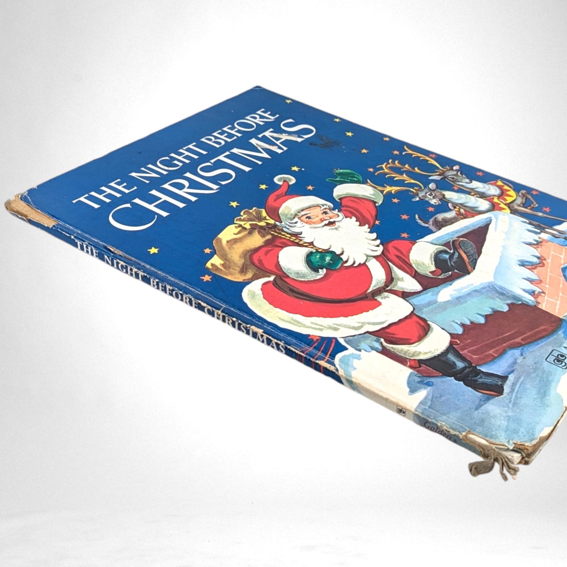 Vintage 1949 The Night Before Christmas by Clement C. Moore | Hardcover Classic | Christmas Gift | Illustrated by Clement C. Moore