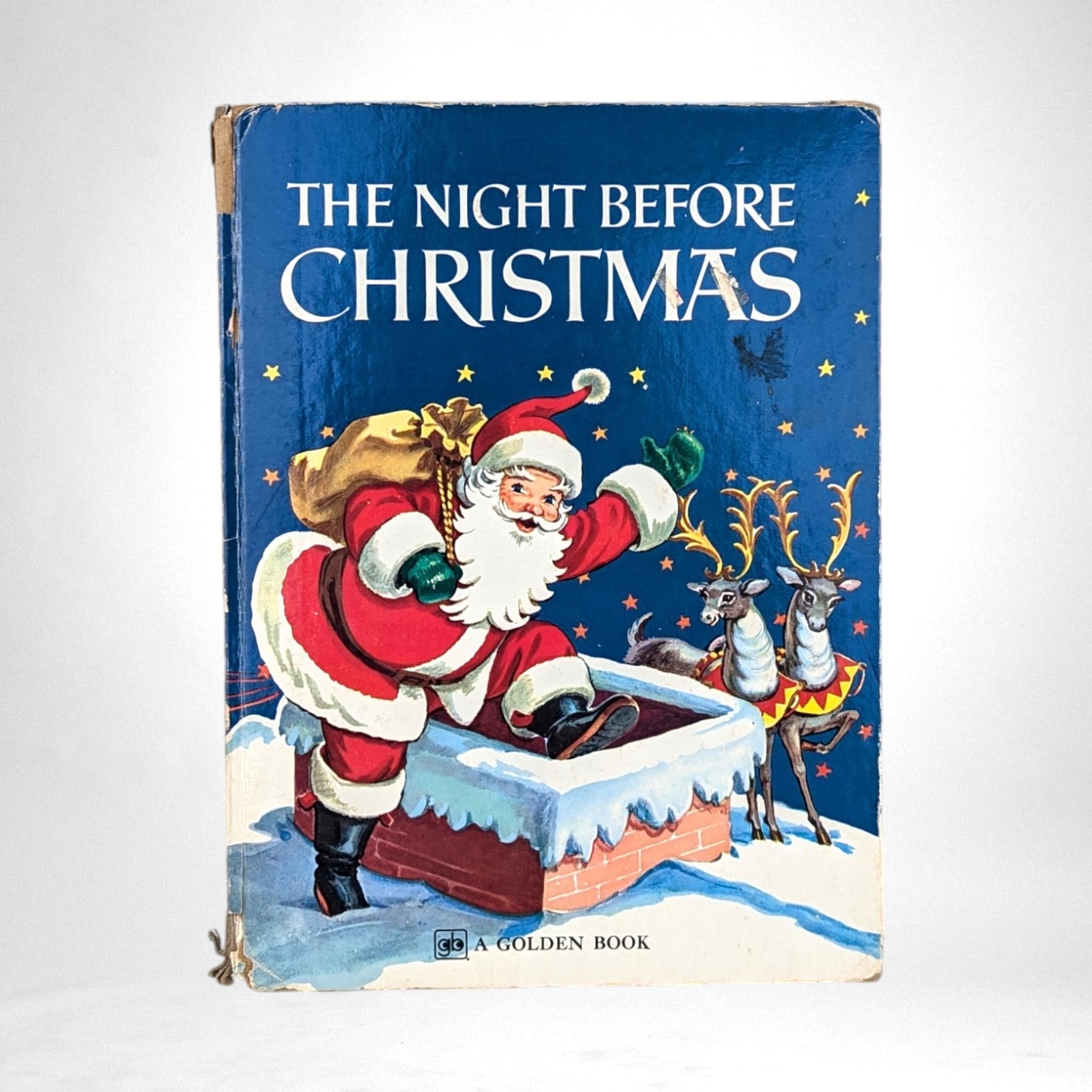 Vintage 1949 The Night Before Christmas by Clement C. Moore | Hardcover Classic | Christmas Gift | Illustrated by Clement C. Moore