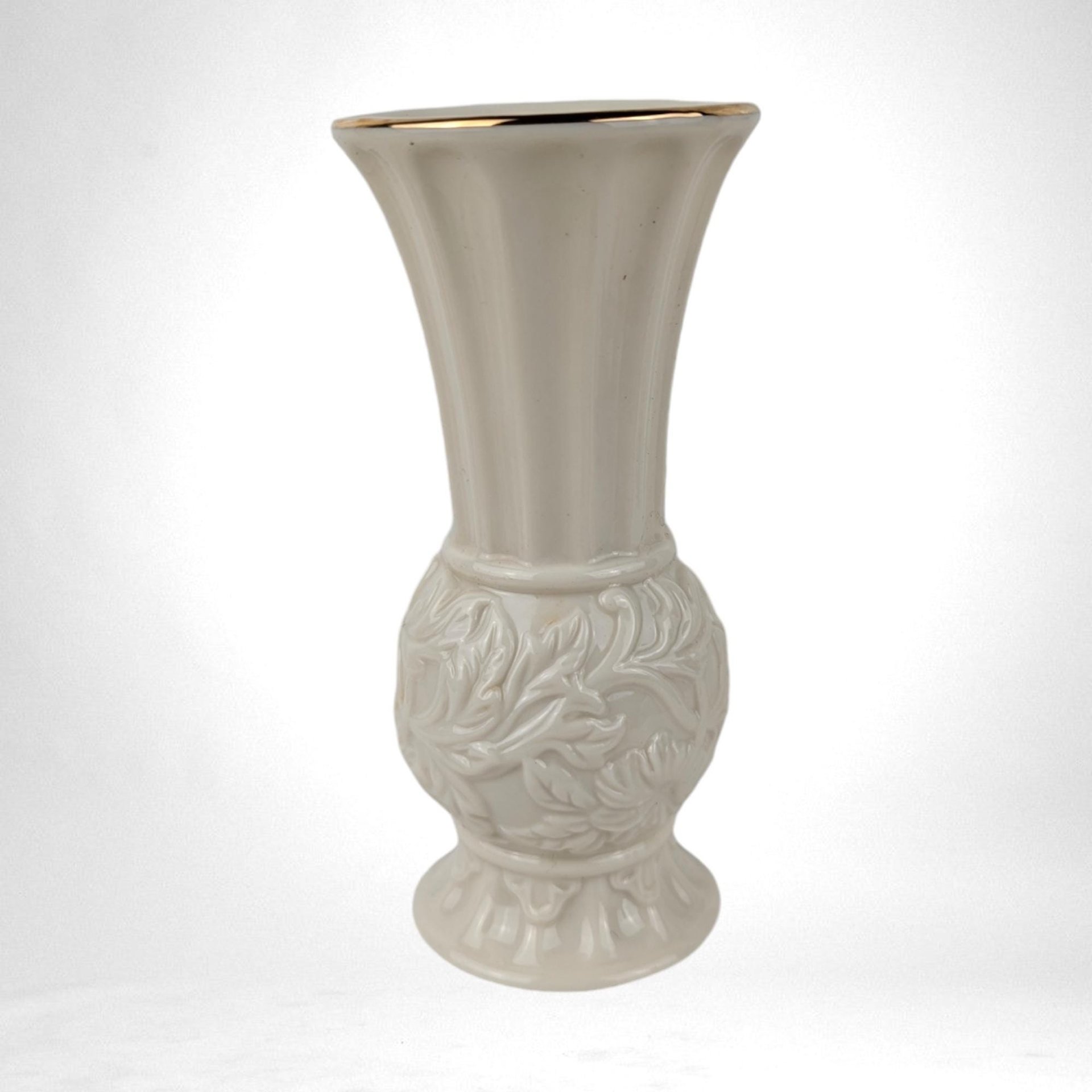 Vintage Lenox Bud Vases | Set of 3 | Classic Ivory with Gold Trim | Floral Porcelain Vases | Home Decor