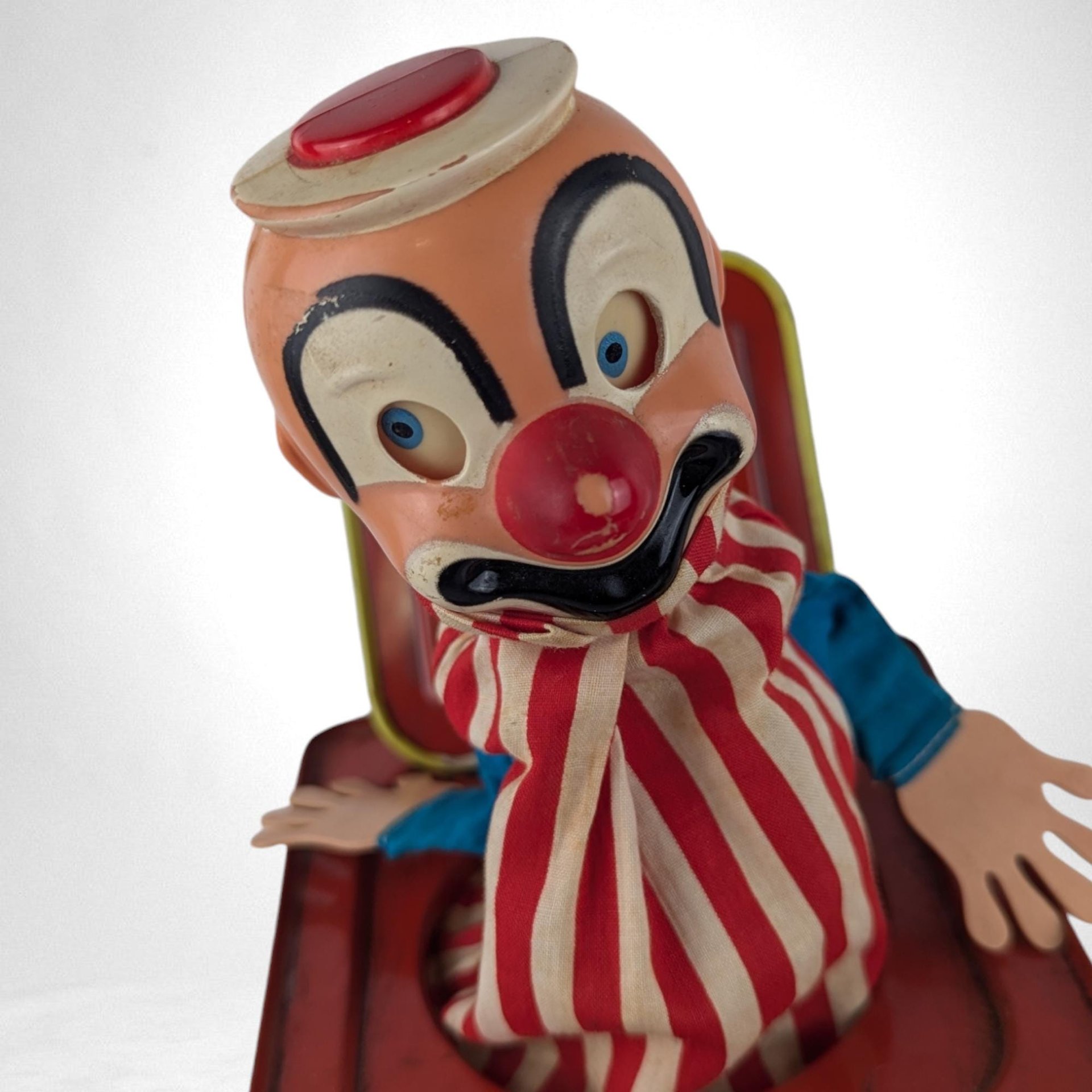 Vintage 1961 Mattel Clown Jack in the Box,  Collectible Toy,  Vintage Toy,  Repair Project,  Parts