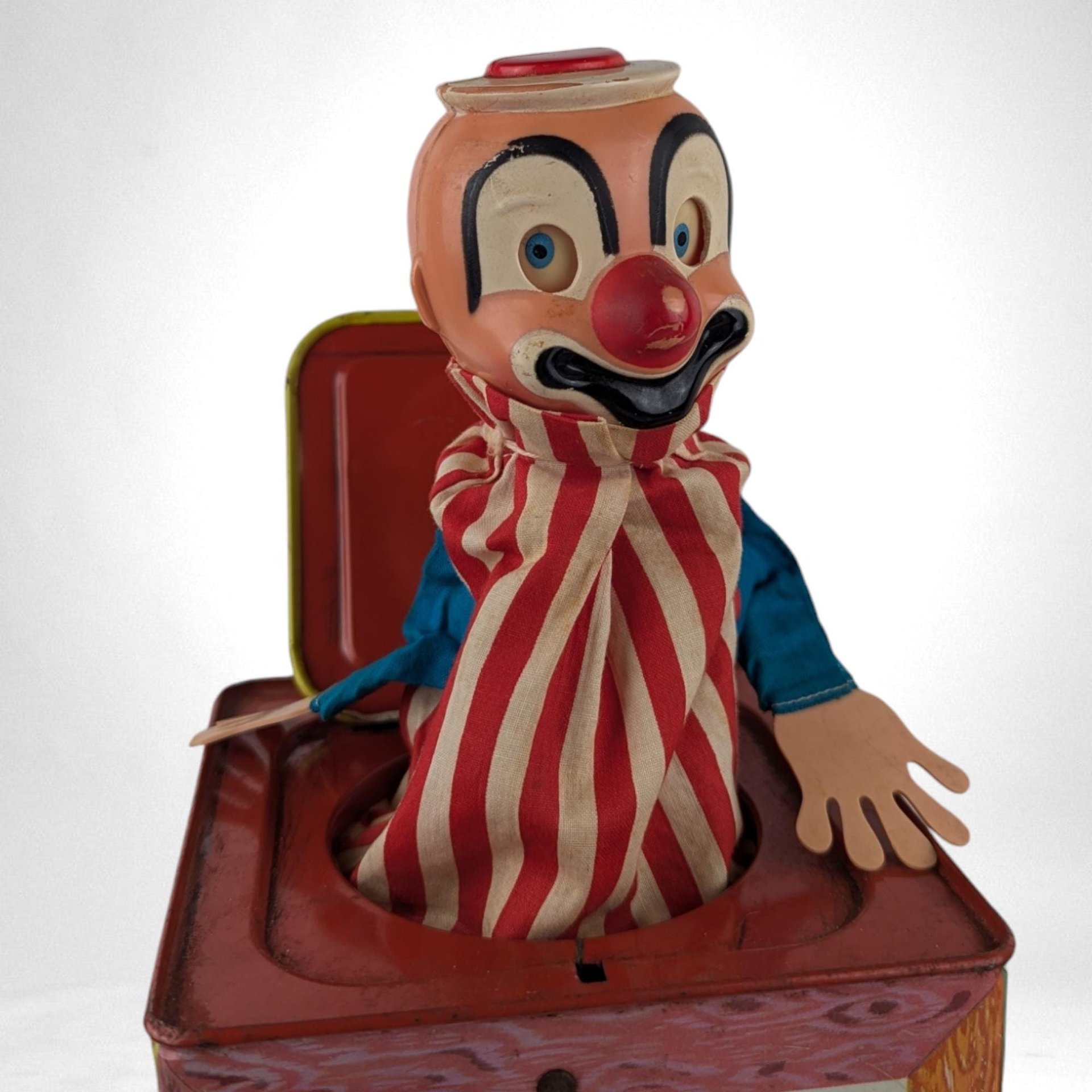 Vintage 1961 Mattel Clown Jack in the Box,  Collectible Toy,  Vintage Toy,  Repair Project,  Parts