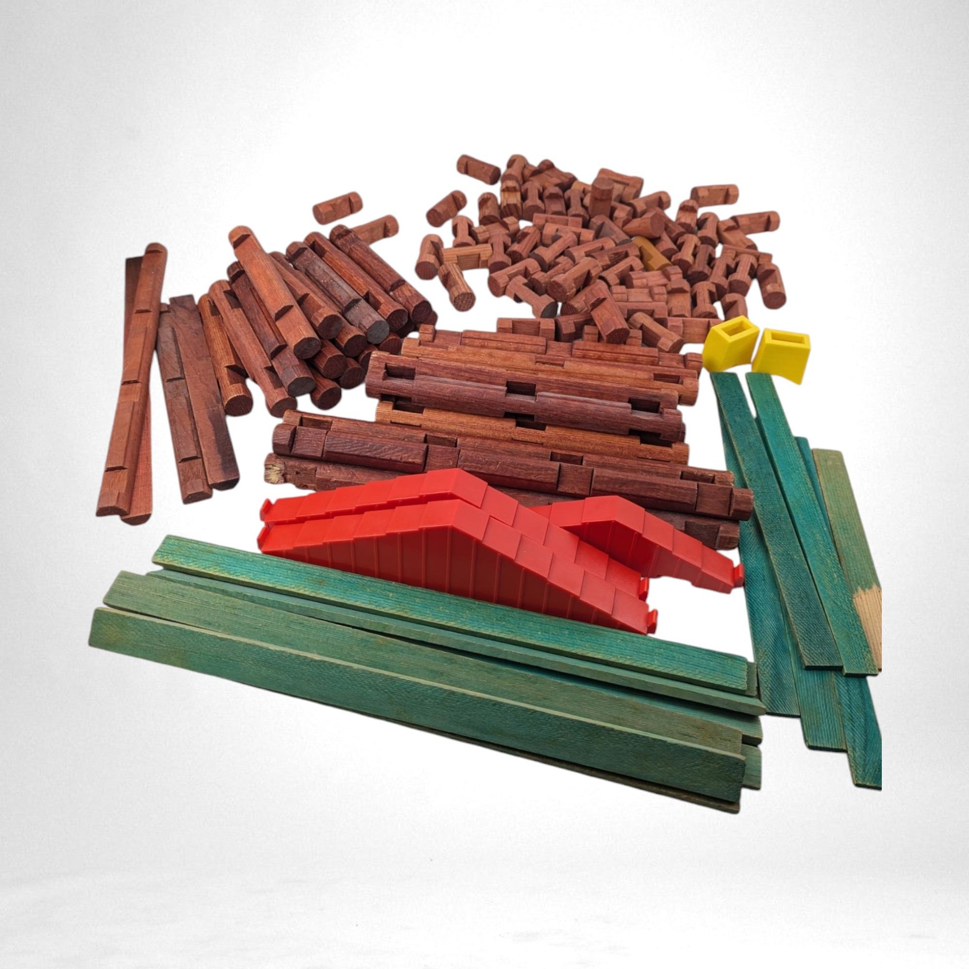 Vintage Playskool Lincoln Logs Explorer Set,  Building Toy,  Creative Play,  Educational Toy,  Pretend Play