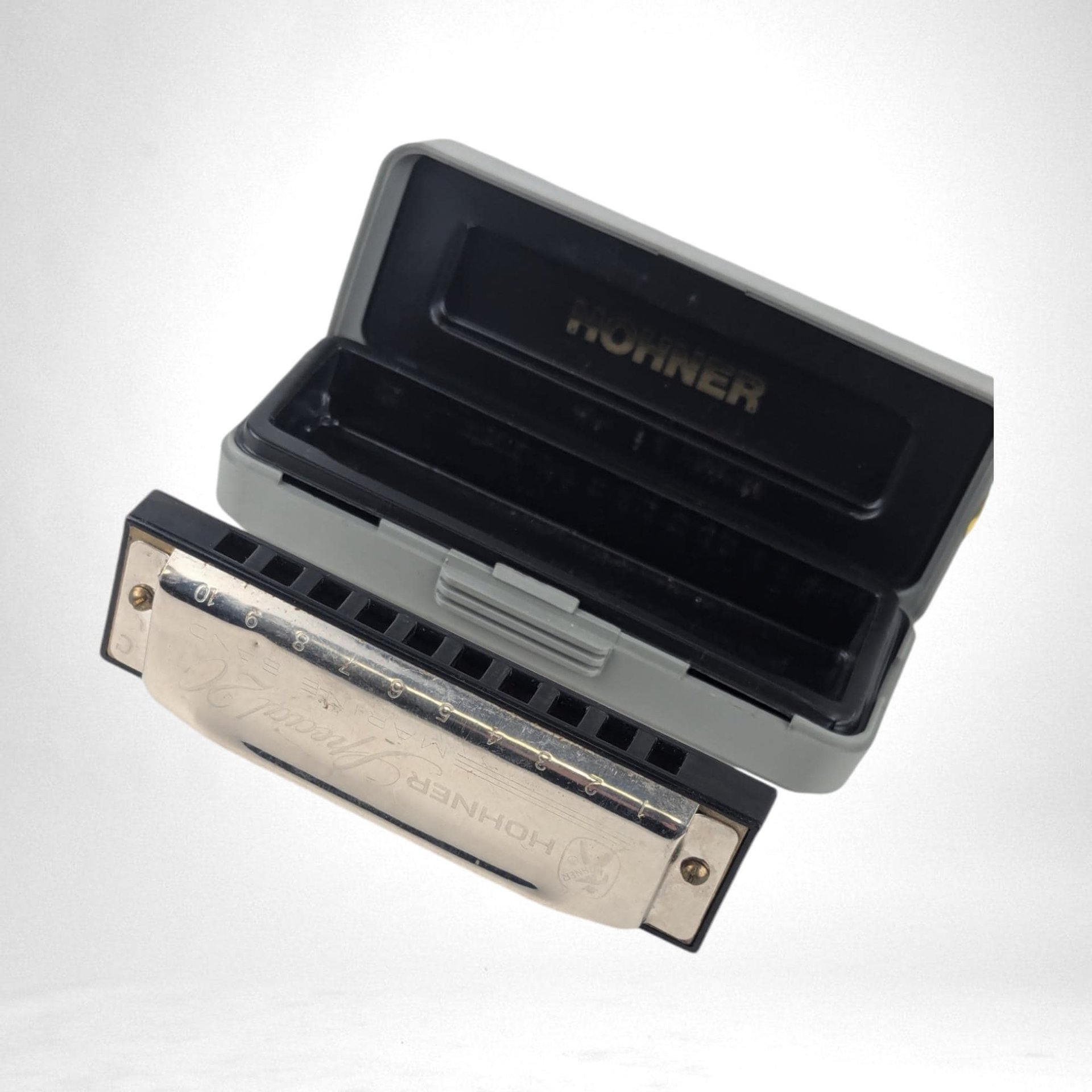 Vintage Hohner Special 20 Harmonica, Blues Harp, Musical Instrument, Collectible Harmonica, with Case