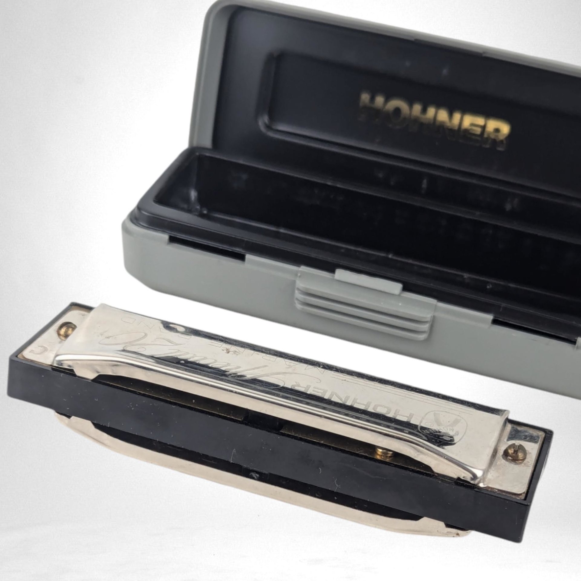 Vintage Hohner Special 20 Harmonica, Blues Harp, Musical Instrument, Collectible Harmonica, with Case