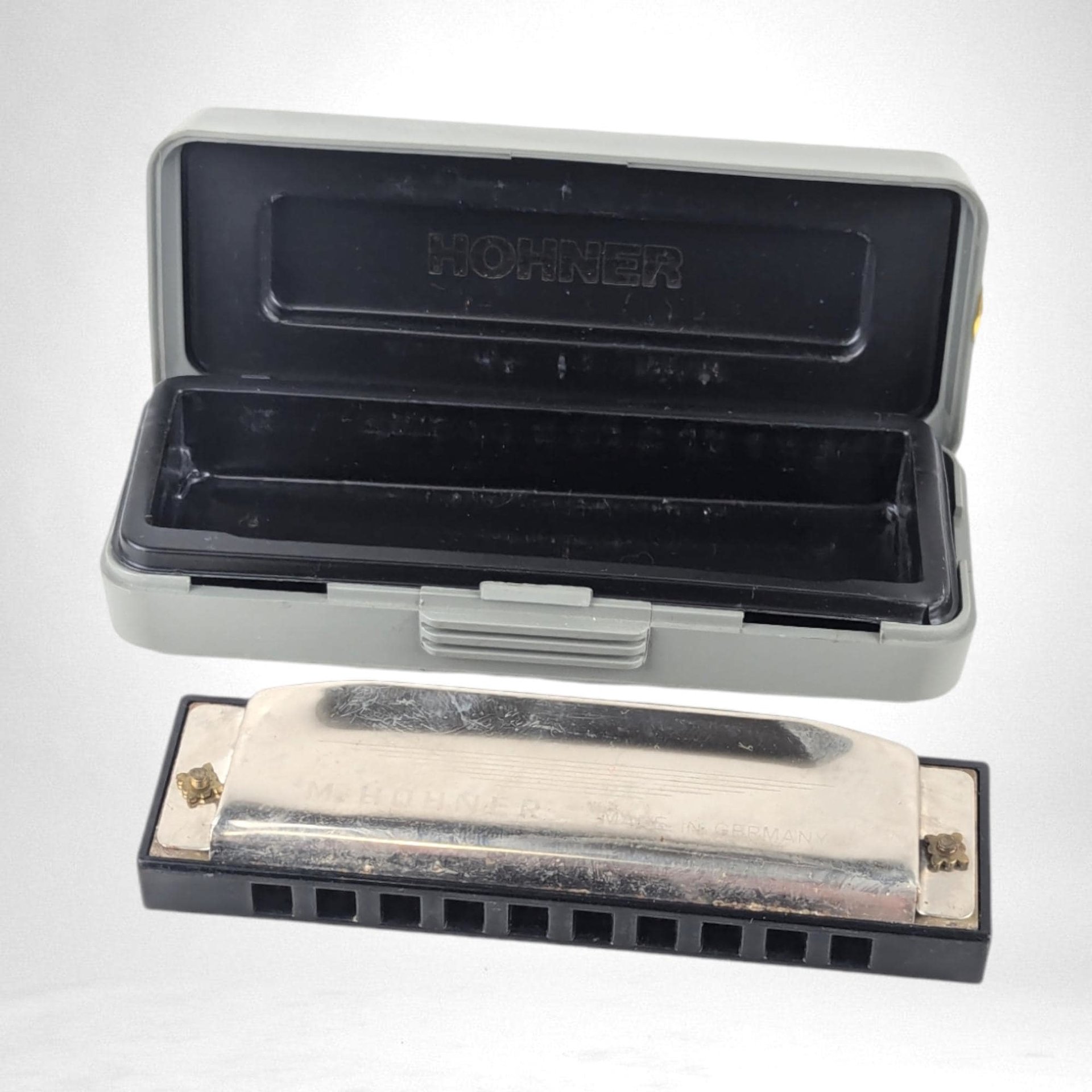Vintage Hohner Special 20 Harmonica, Blues Harp, Musical Instrument, Collectible Harmonica, with Case