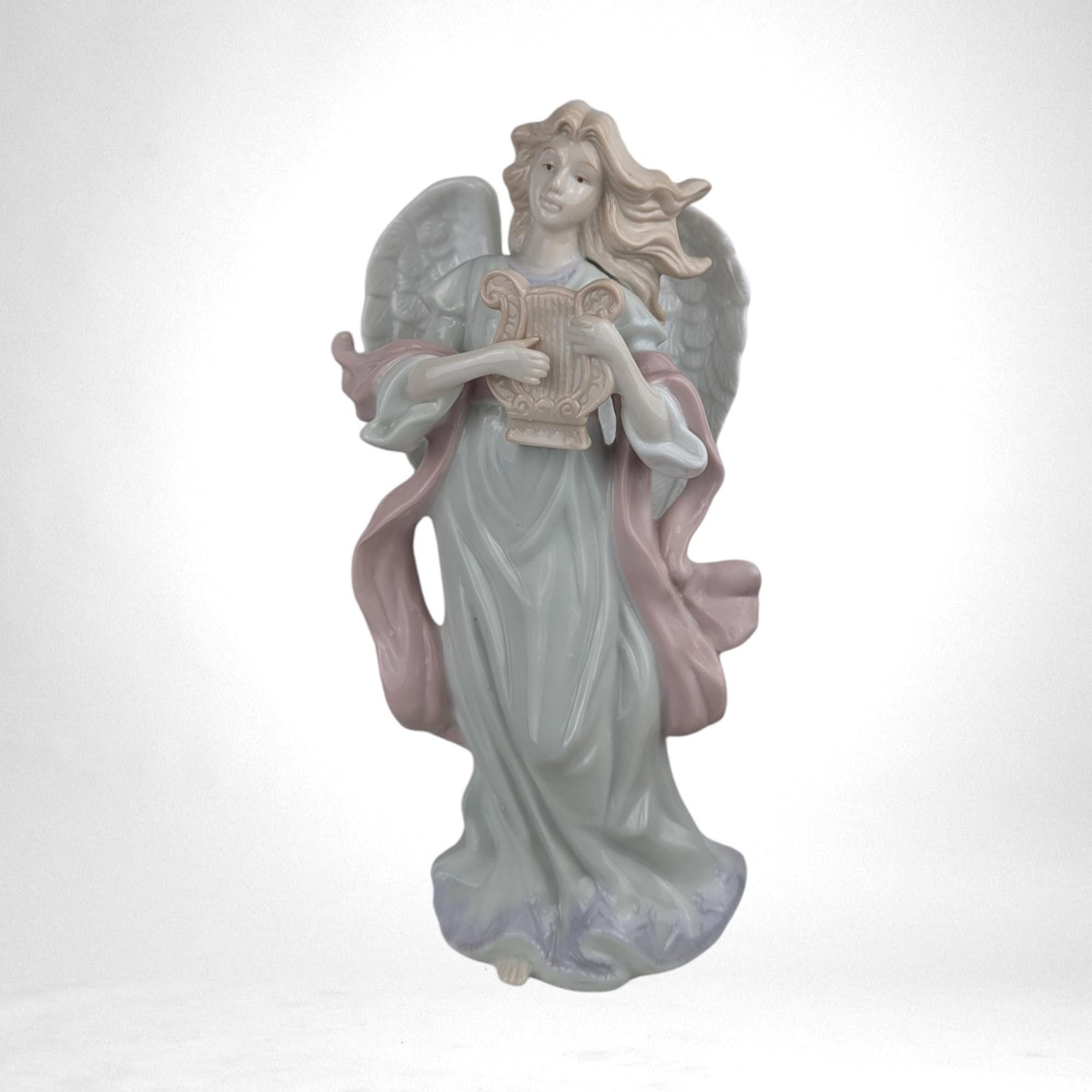 Vintage 2000 Grandeur Noel Porcelain Angels,  Angel Figurine Set,  Musical Angels,  Christmas Angels, Collectible Angels, Holiday Decor