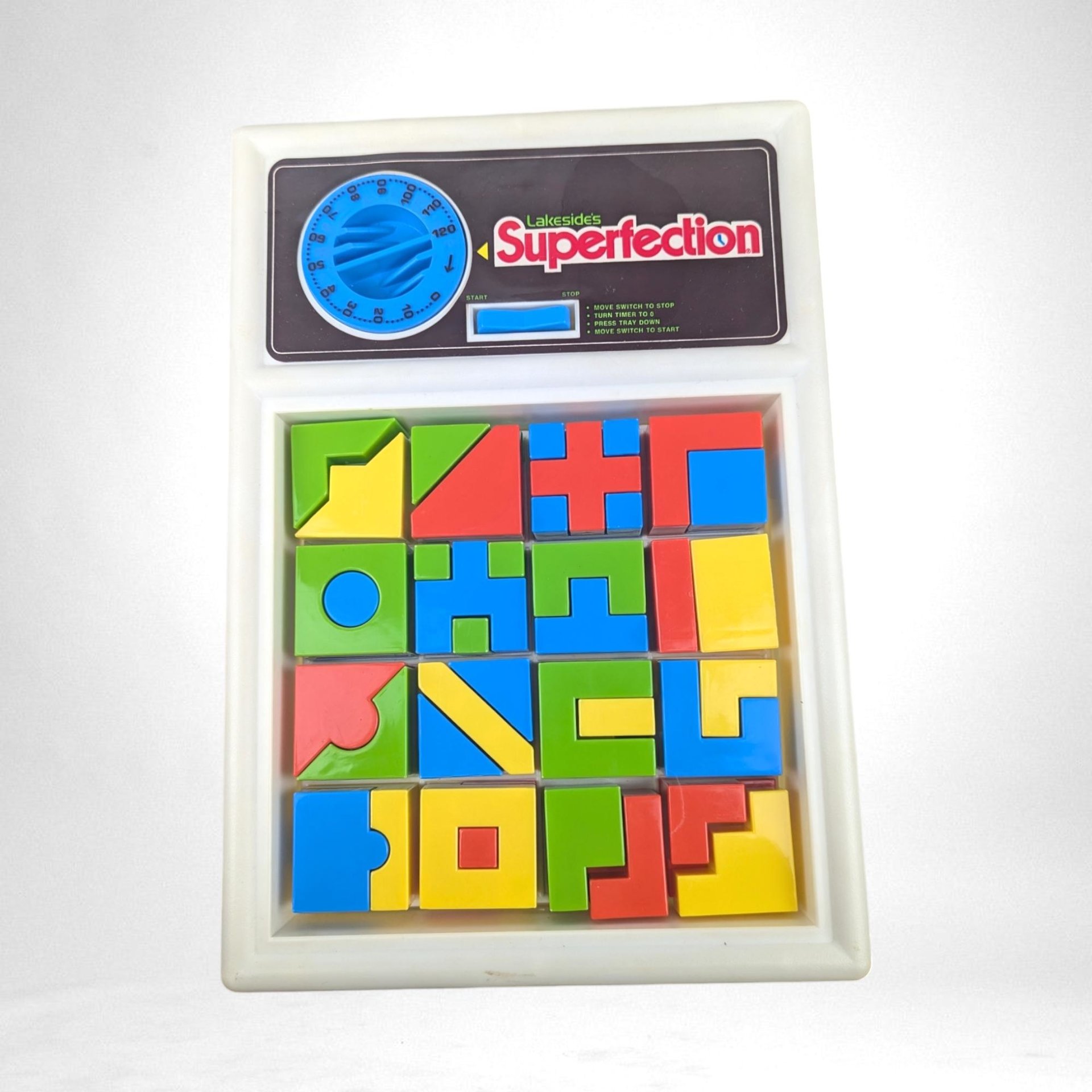 Vintage Superfection Puzzle Game, Brain Teaser,  Lakeside Toys,  Educational Game,  Kids Game,  Nostalgia