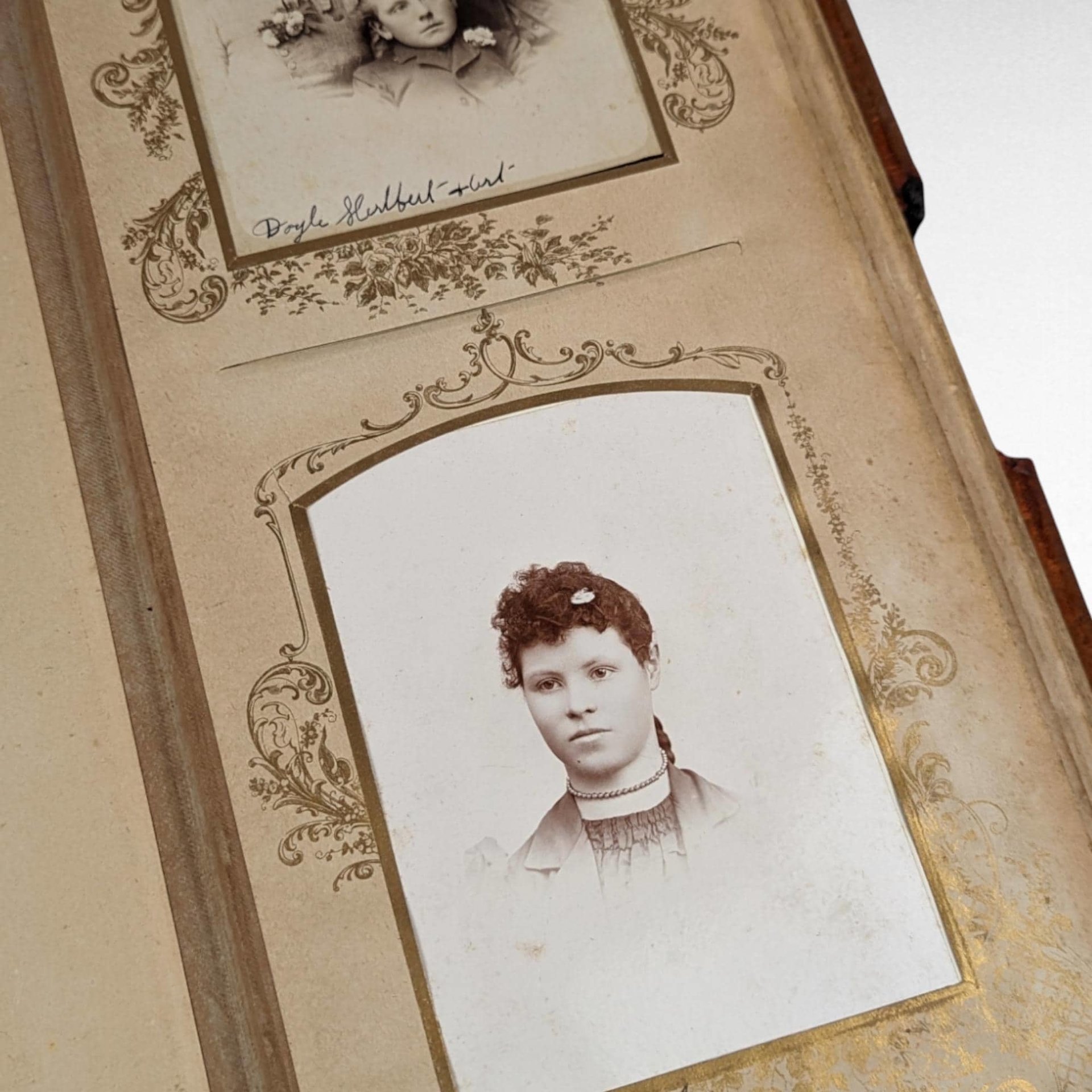 Antique 1800s Family Photo Album | South Dakota Family History | Original Photos | Genealogy Research