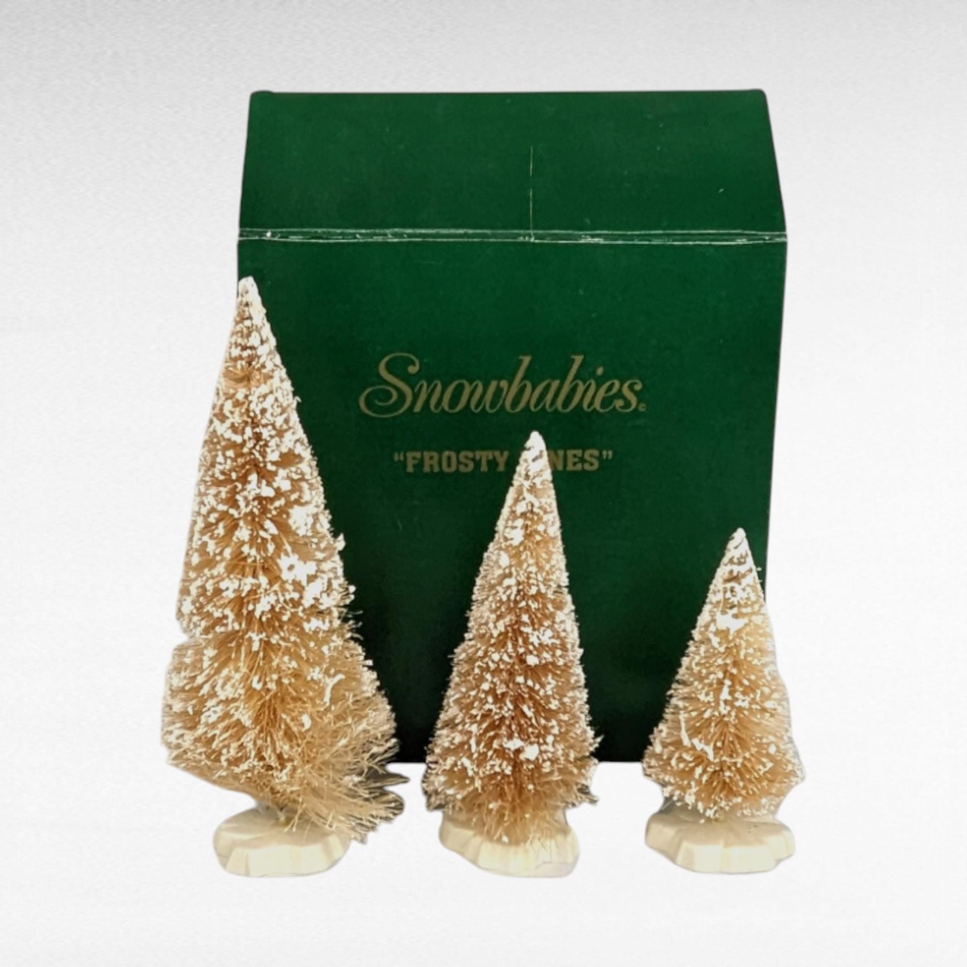 Vintage Dept 56 Village Accessories, Dept 56 Snow Village, Dept 56 Snowbabies, Mark Twain Statue, Frosty Pines Trees, Christmas Village