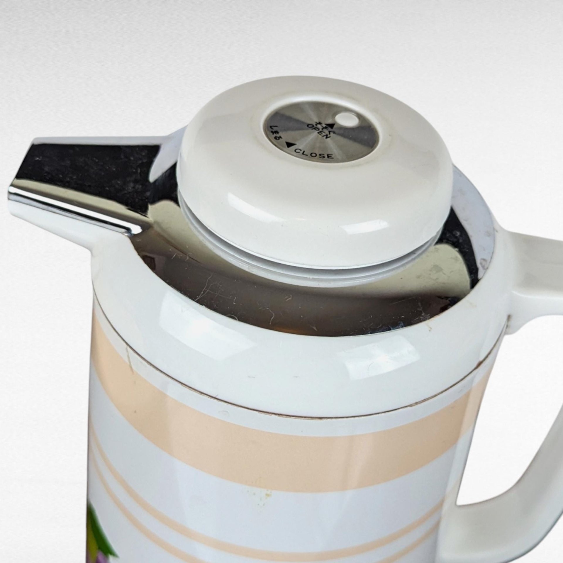 Vintage Diamond Misa Fruit Insulated Serving Pitcher, 1 Liter,  Mid-Century Modern, Made in Japan, with Original Box