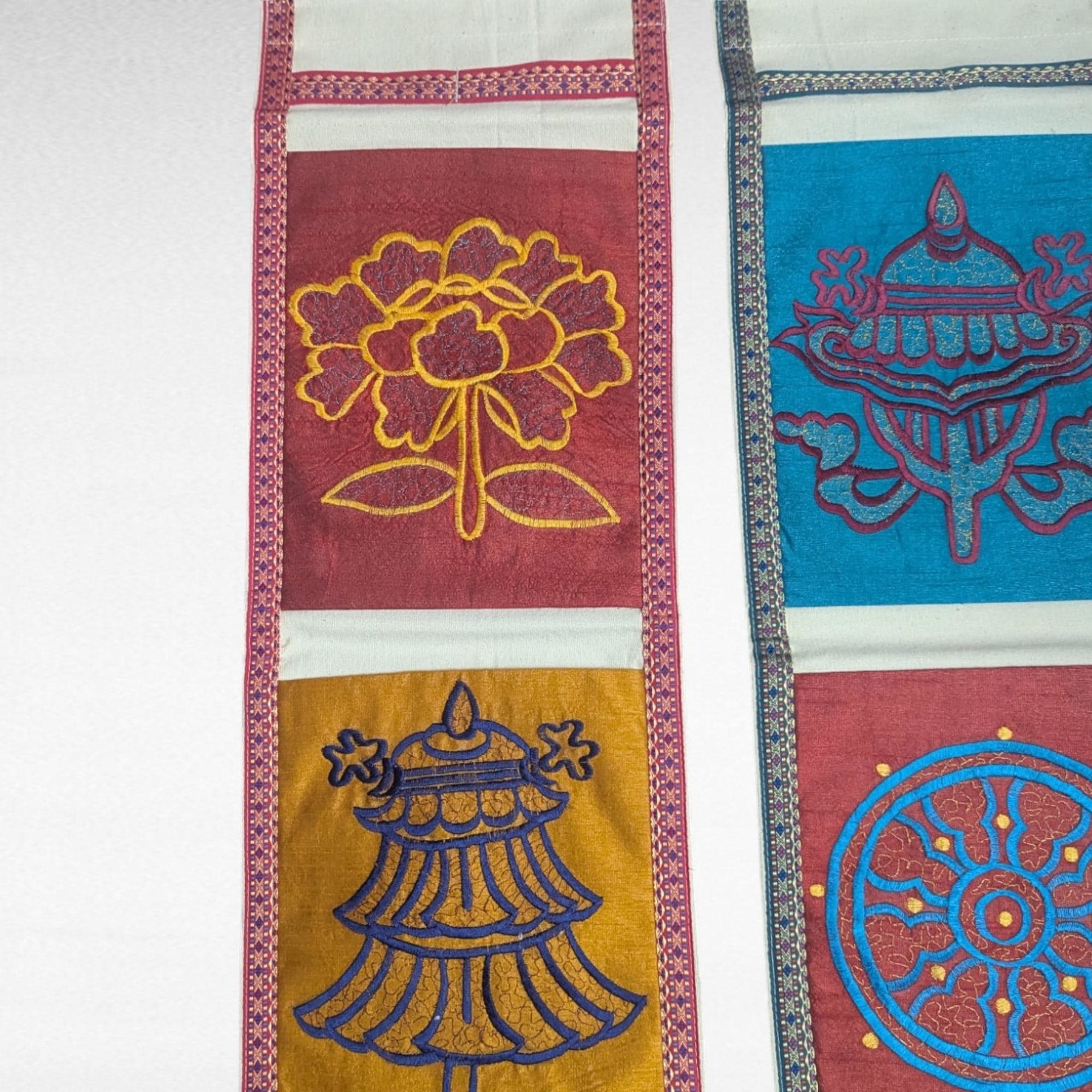 Pair of Tibetan Letter Holders | Wall Hangings | Tibetan Decor | Buddhist Art | Handmade in India