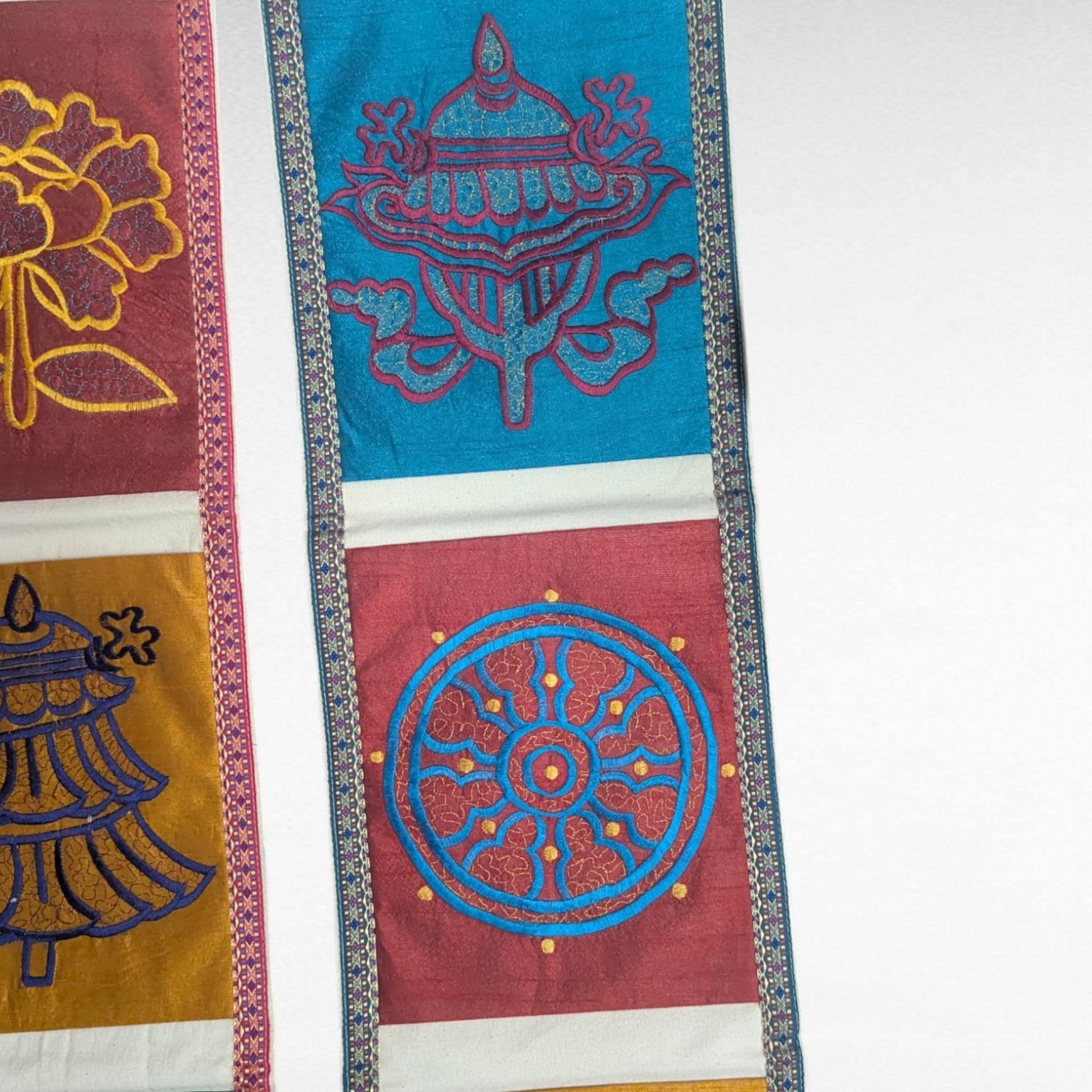 Pair of Tibetan Letter Holders | Wall Hangings | Tibetan Decor | Buddhist Art | Handmade in India